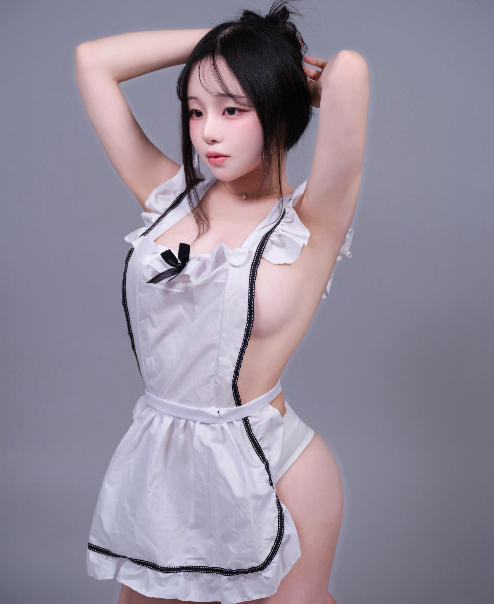 Gallery - 韩国美女-Woo-U-女仆-MAID-UNIFORM-GlamARchive 女神私房照_秀色女神 - image 35