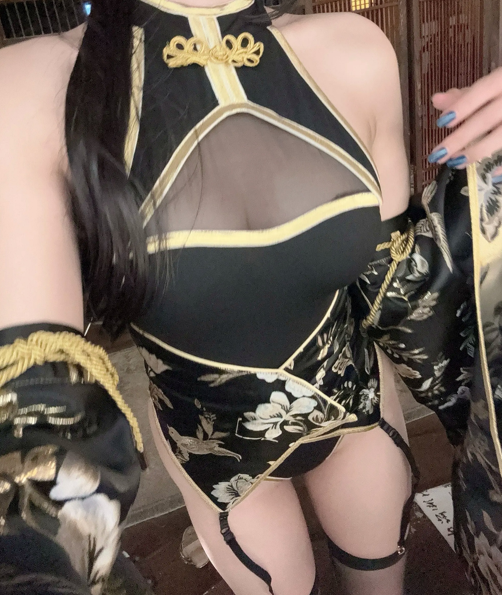Gallery - 阿薰kaOri - 如烟 [94P] 改良旗袍古风私房照，国风韵味与极致性感完美结合，高冷气质女神制服诱惑系列性感角色扮演旗袍私房照气质 女神私房照_秀色女神 - image 86