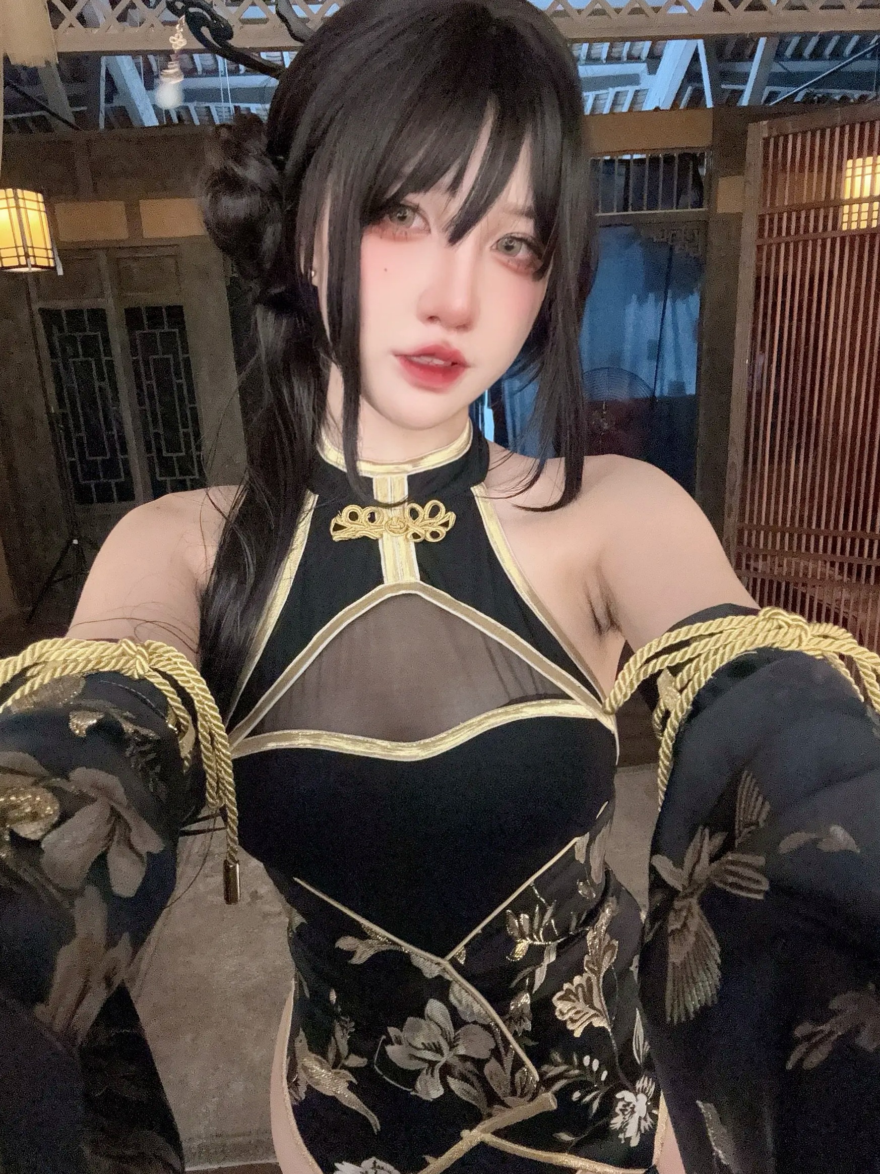 Gallery - 阿薰kaOri - 如烟 [94P] 改良旗袍古风私房照，国风韵味与极致性感完美结合，高冷气质女神制服诱惑系列性感角色扮演旗袍私房照气质 女神私房照_秀色女神 - image 87