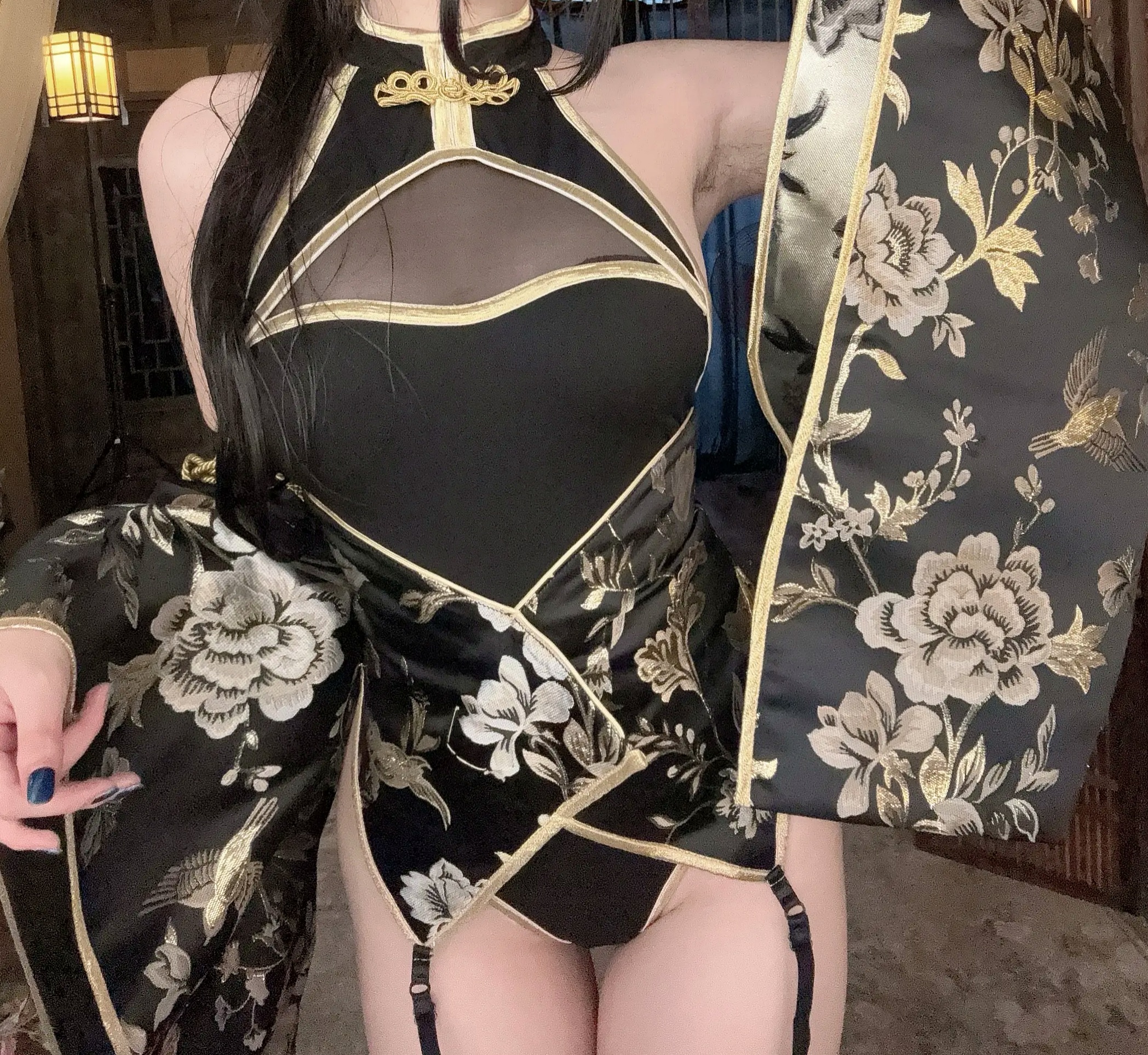 Gallery - 阿薰kaOri - 如烟 [94P] 改良旗袍古风私房照，国风韵味与极致性感完美结合，高冷气质女神制服诱惑系列性感角色扮演旗袍私房照气质 女神私房照_秀色女神 - image 90
