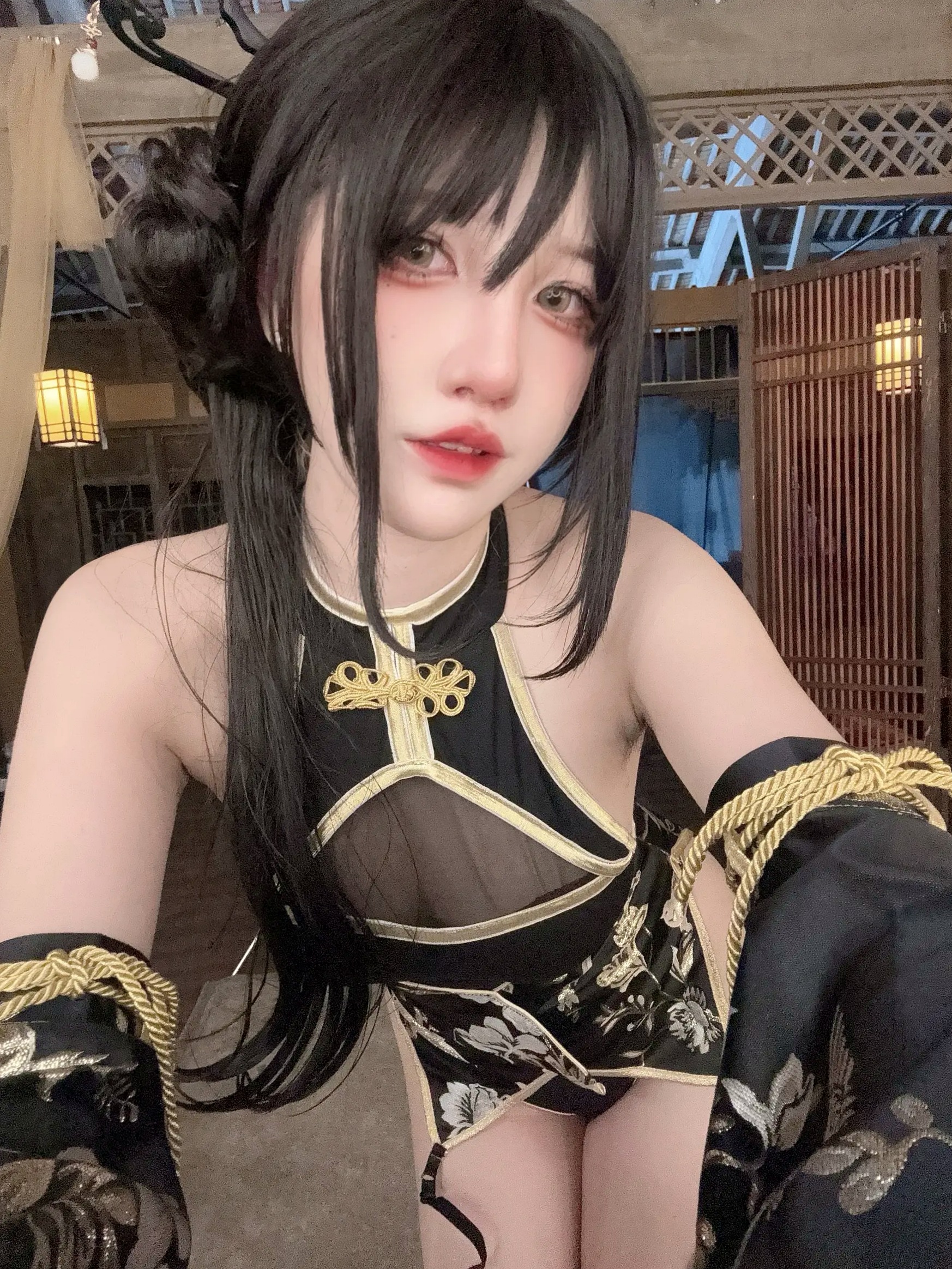 Gallery - 阿薰kaOri - 如烟 [94P] 改良旗袍古风私房照，国风韵味与极致性感完美结合，高冷气质女神制服诱惑系列性感角色扮演旗袍私房照气质 女神私房照_秀色女神 - image 91