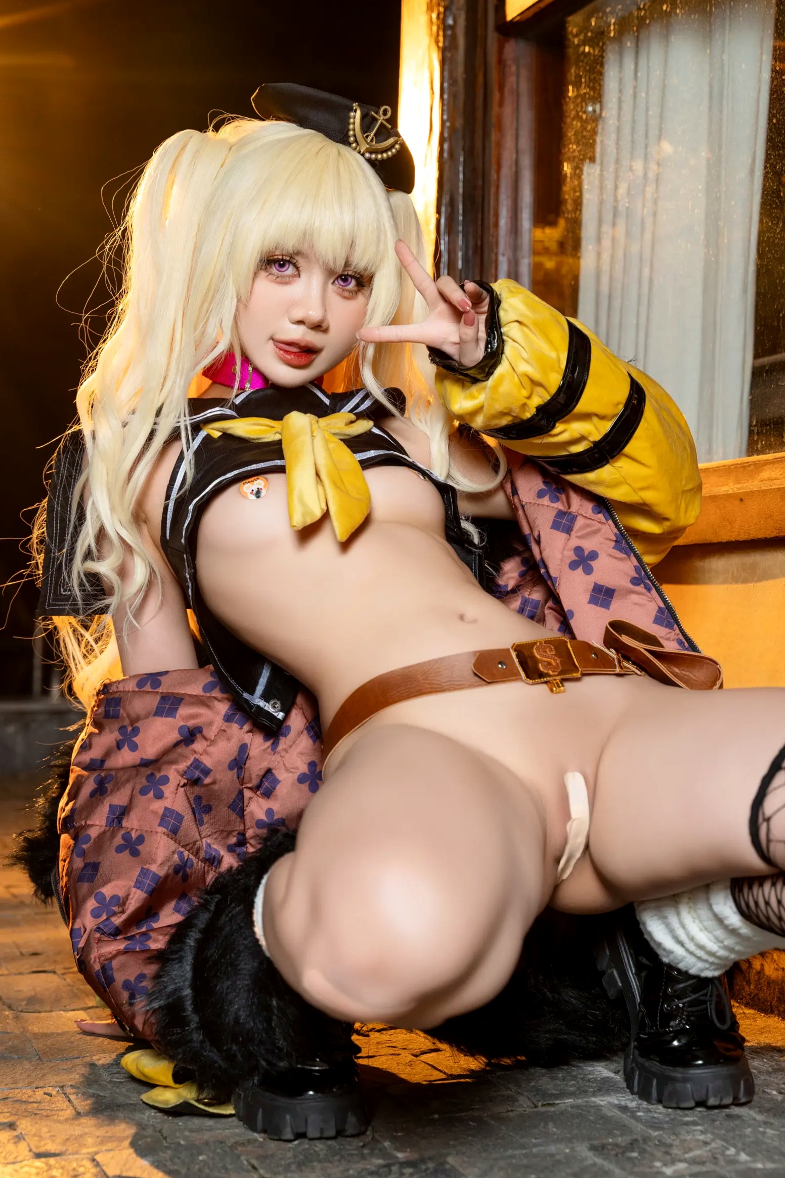 Gallery - PoppaChan 碧蓝航线贝奇COS私房照 第一人称视角极致诱惑 [106P]角色扮演私房照诱惑大尺度 女神私房照_秀色女神 - image 22