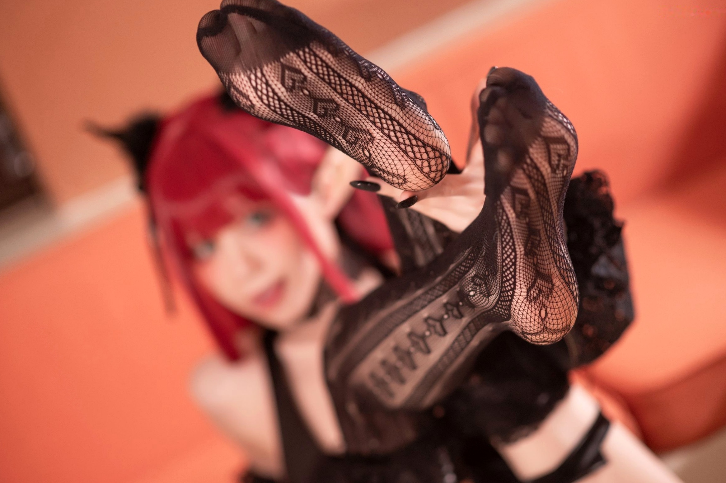 Gallery - 水淼 - Shui Miao -Aqua-更衣人偶Rizu-kyun恶魔Cosplay，极致魅惑蕾丝私房写真，室内场景下的禁忌诱惑角色扮演私房照性感诱惑 女神私房照_秀色女神 - image 91