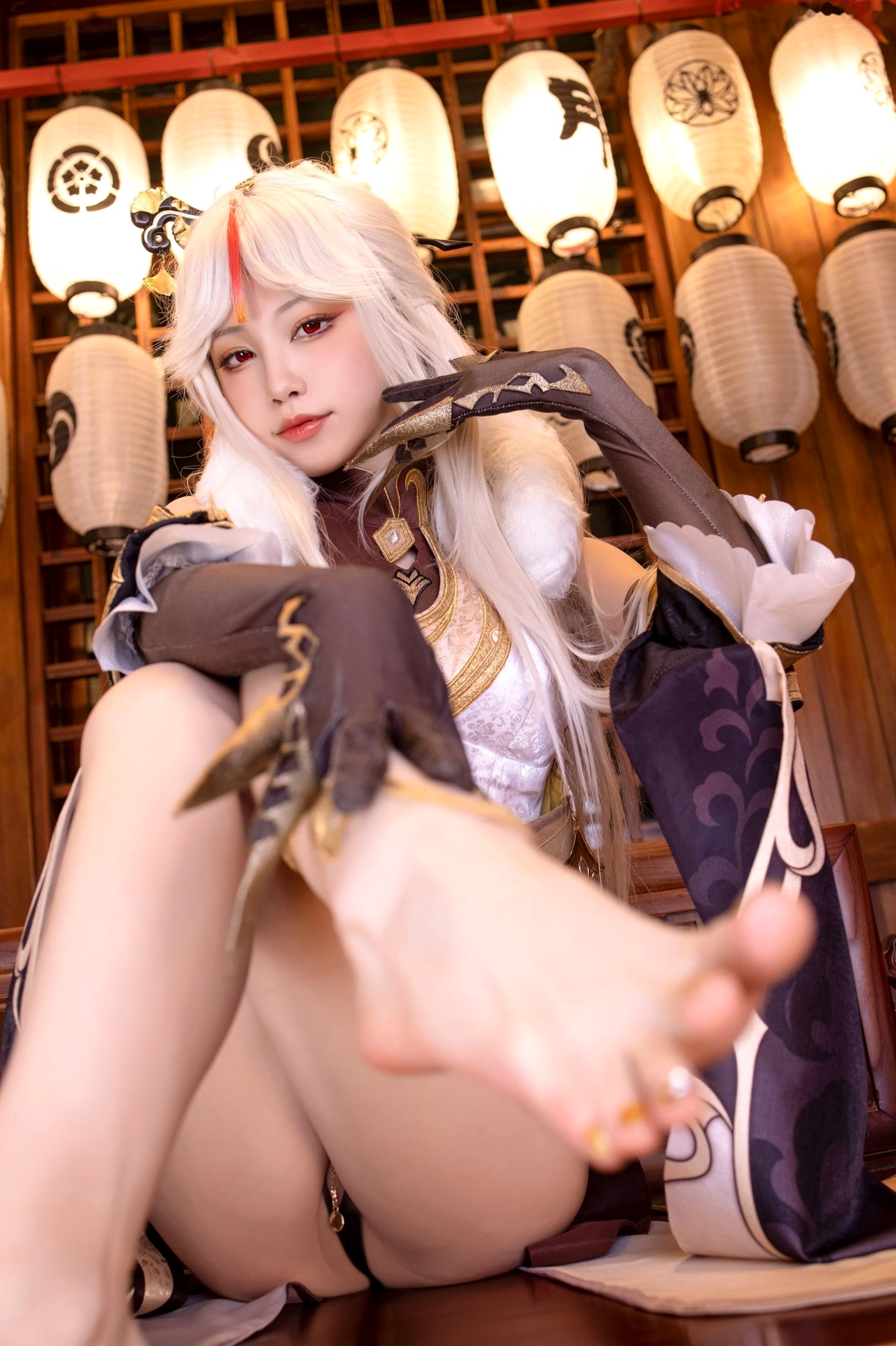Gallery - 水淼 - Shui Miao -Aqua-凝光原神Cosplay古风写真，古典韵味与极致诱惑完美碰撞，诠释御姐绝美身姿性感角色扮演私房照诱惑 女神私房照_秀色女神 - image 29