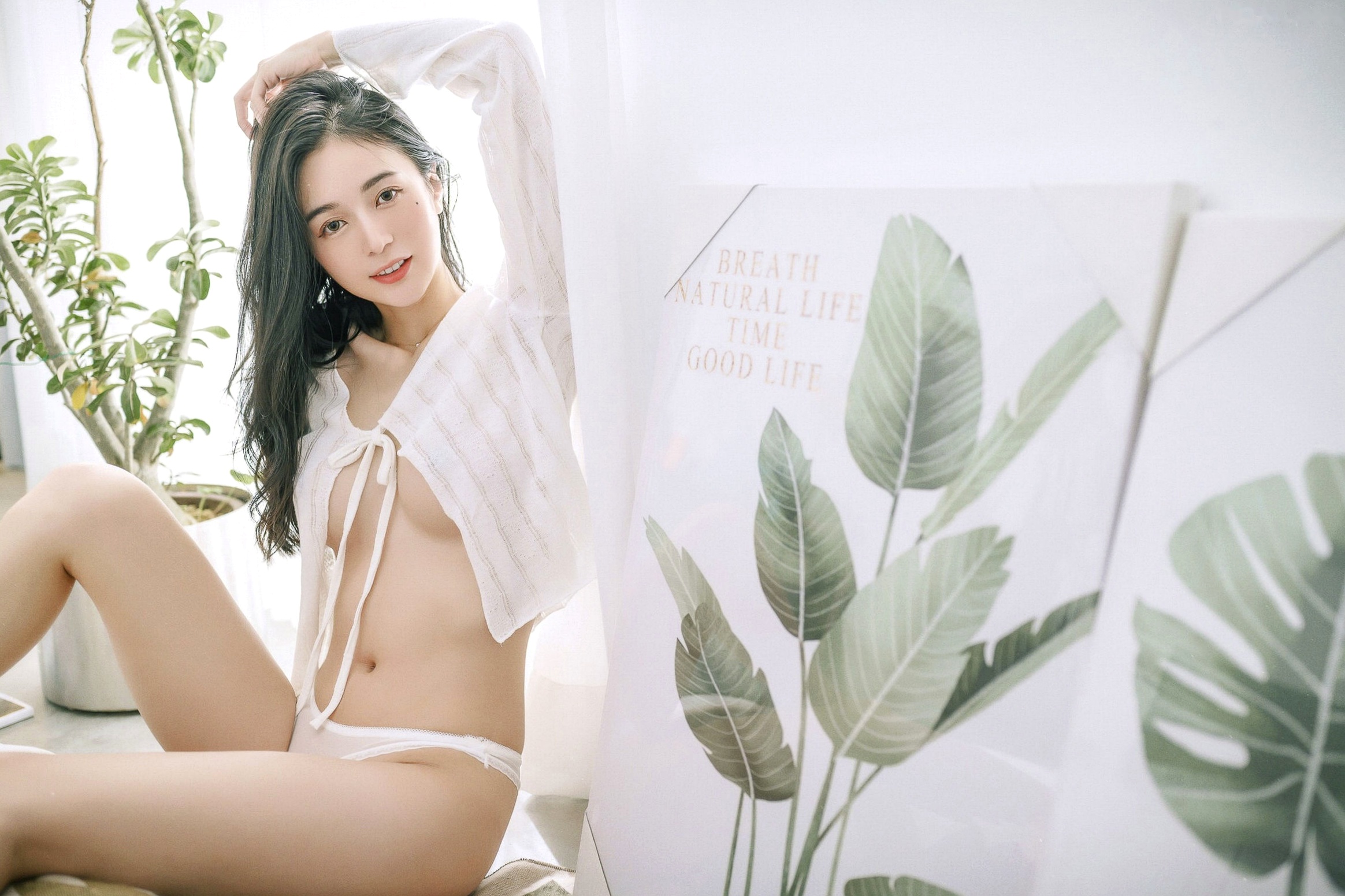 Gallery - JVID-辰辰-仙女下凡玩游戏输了成为任你使唤让你舒服的一日女友-室内私房透视诱惑清新家居写真-2022.01.06JVID家居性感诱惑私房照清纯 女神私房照_秀色女神 - image 22