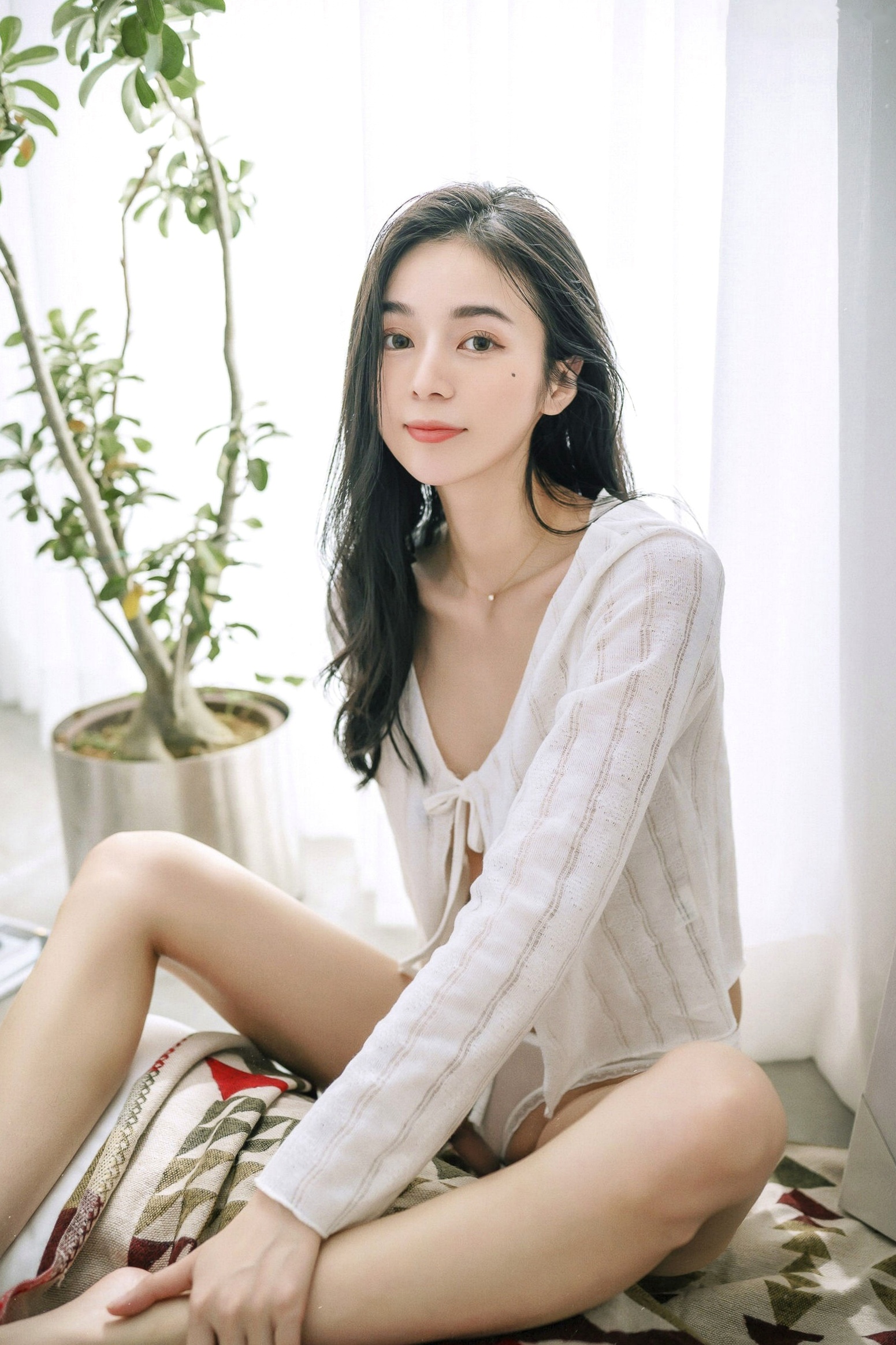 Gallery - JVID-辰辰-仙女下凡玩游戏输了成为任你使唤让你舒服的一日女友-室内私房透视诱惑清新家居写真-2022.01.06JVID家居性感诱惑私房照清纯 女神私房照_秀色女神 - image 24