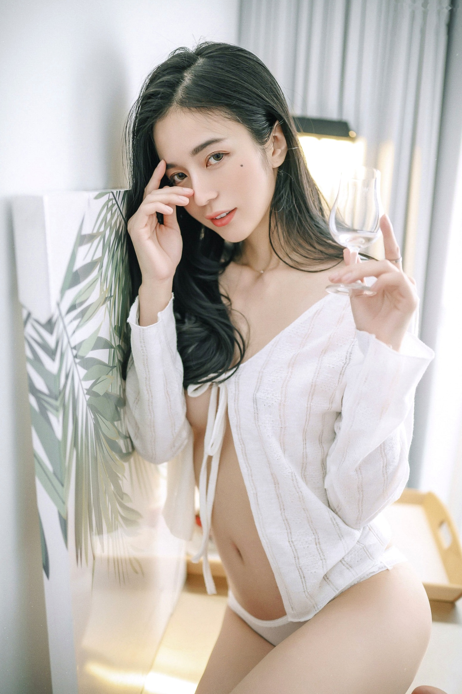 Gallery - JVID-辰辰-仙女下凡玩游戏输了成为任你使唤让你舒服的一日女友-室内私房透视诱惑清新家居写真-2022.01.06JVID家居性感诱惑私房照清纯 女神私房照_秀色女神 - image 35