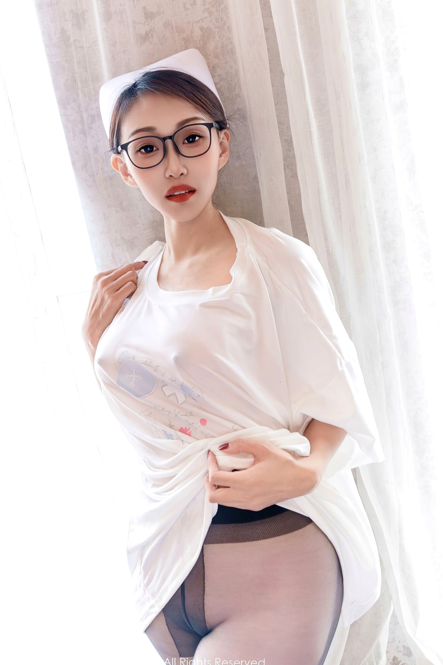 Gallery - XiuRen秀人网 - XiuRen -6971-妖_Baby-性感护士制服诱惑，知性黑丝长腿私房写真-2023.06.26秀人网 - XiuRen 护士黑丝性感私房照 女神私房照_秀色女神 - image 1