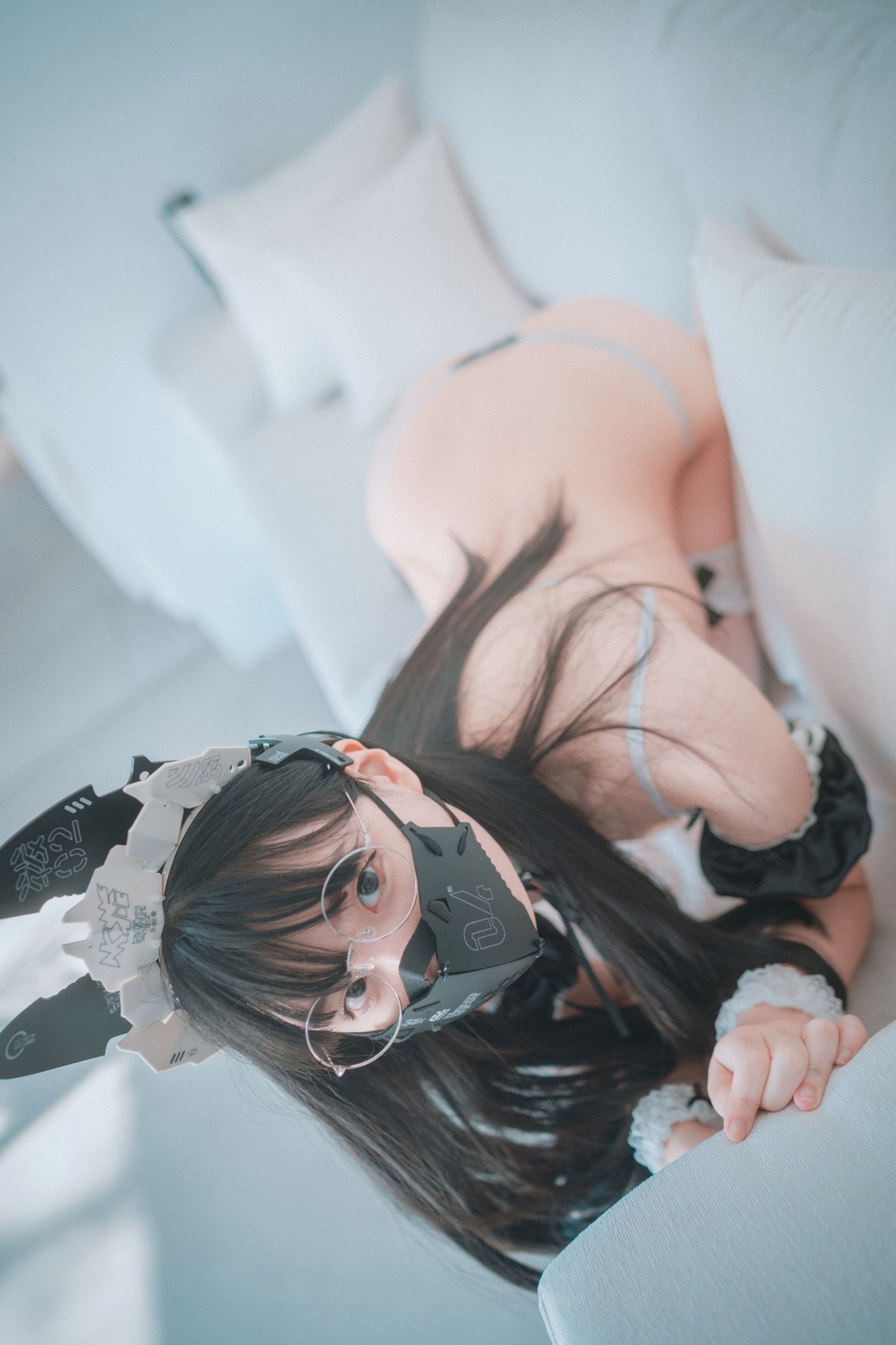 Gallery - 韩国美女Jenny-정제니-赛博朋克科技女仆-豪宅私房制服诱惑-DJAWA写真韩国女仆制服角色扮演性感 女神私房照_秀色女神 - image 5