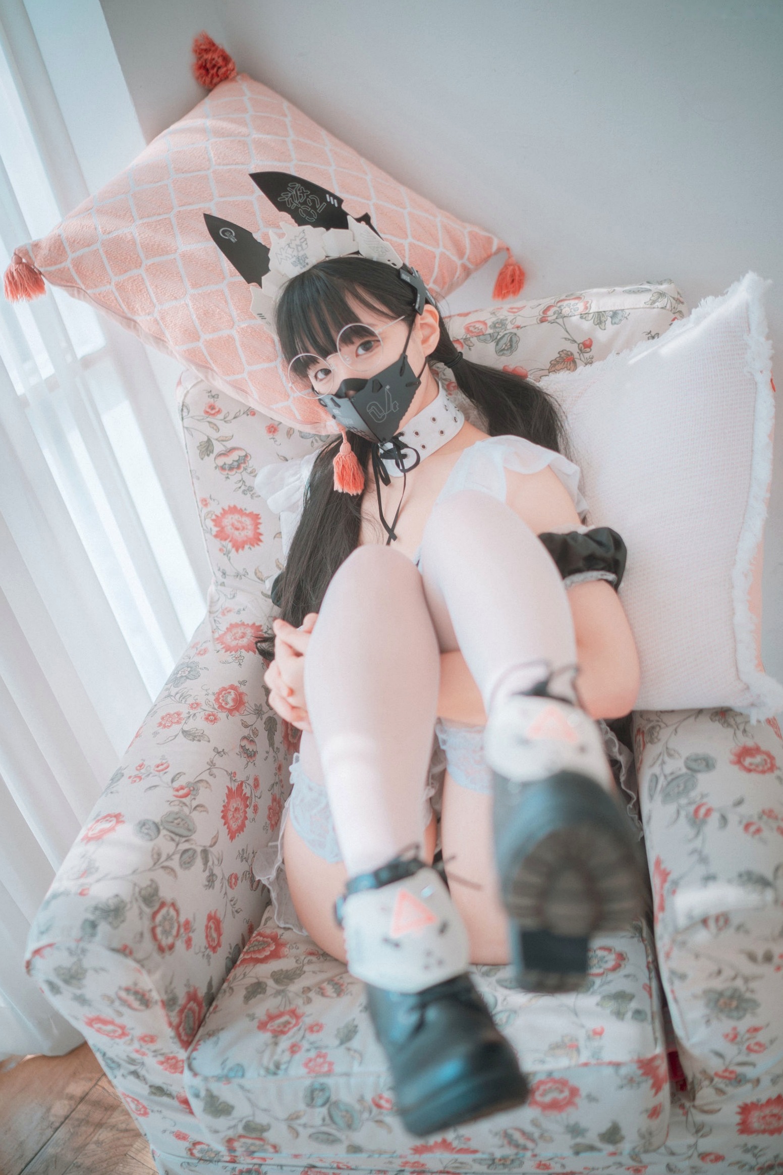 Gallery - 韩国美女Jenny-정제니-赛博朋克科技女仆-豪宅私房制服诱惑-DJAWA写真韩国女仆制服角色扮演性感 女神私房照_秀色女神 - image 54