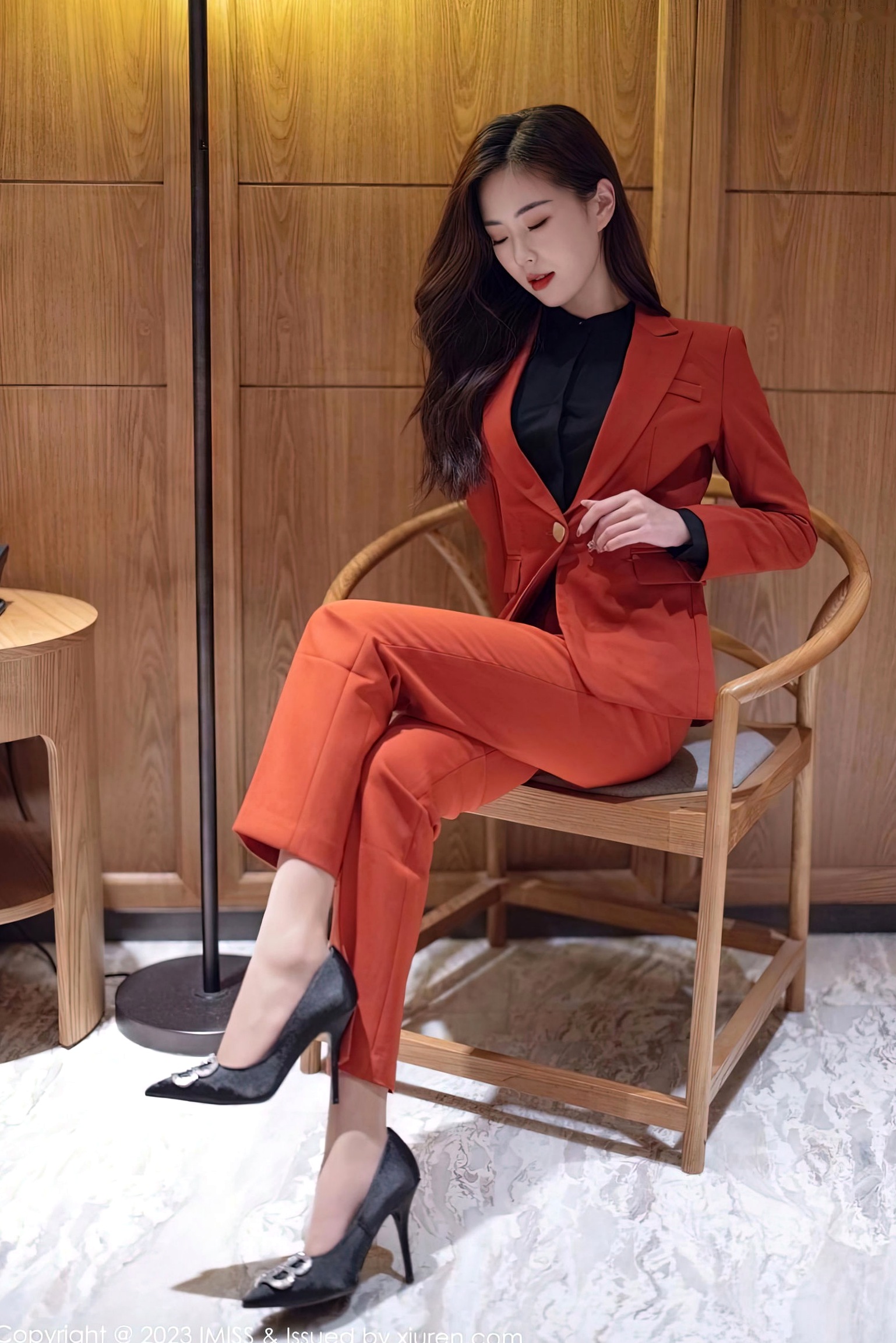Gallery - IMiss爱蜜社 - Honey Club -717-杨紫嫣Candy：职场OL衬衫与黑丝内衣私房写真，气质性感优雅诱惑爱蜜社 - Honey Club 性感诱惑私房照美腿制服 女神私房照_秀色女神 - image 2