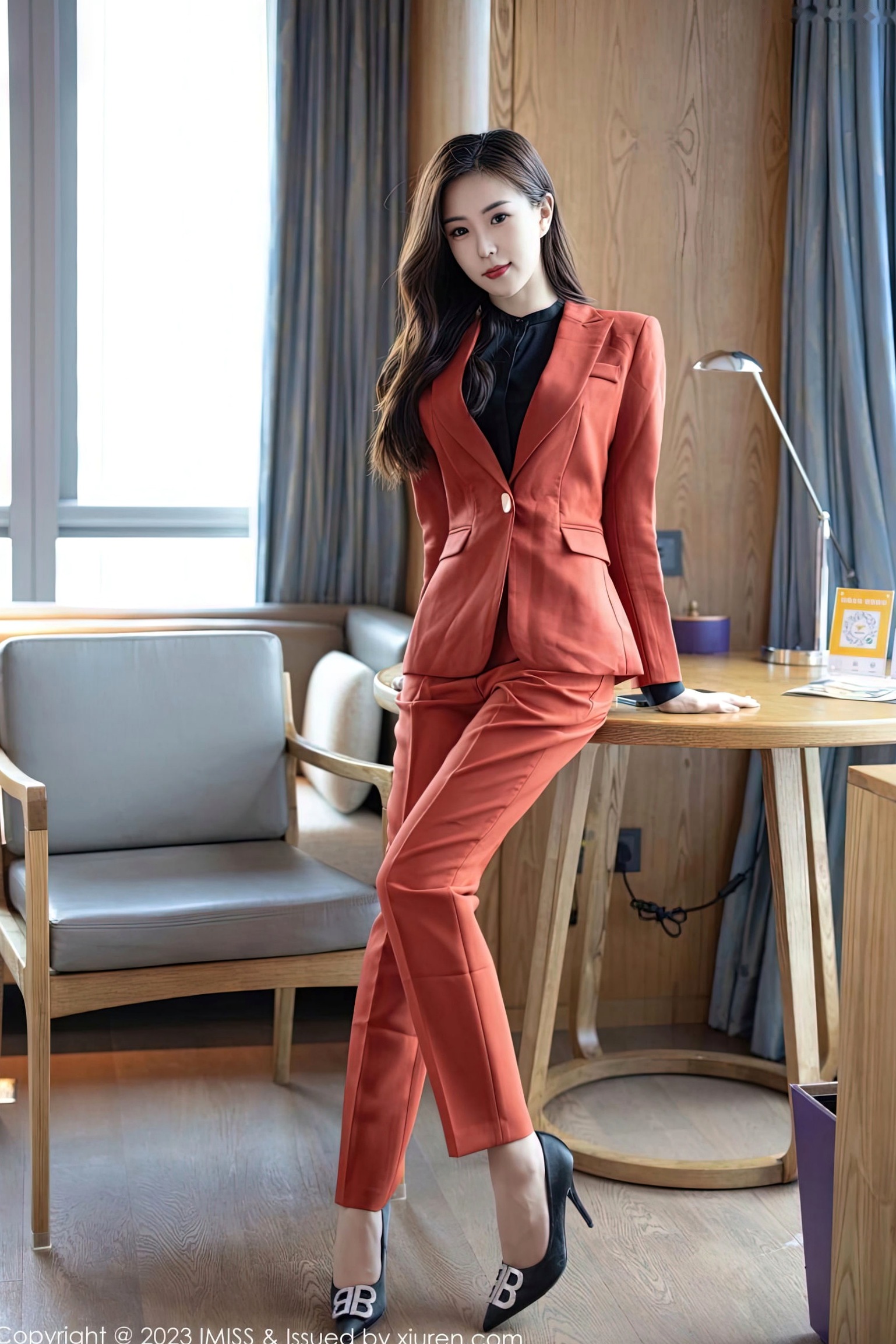 Gallery - IMiss爱蜜社 - Honey Club -717-杨紫嫣Candy：职场OL衬衫与黑丝内衣私房写真，气质性感优雅诱惑爱蜜社 - Honey Club 性感诱惑私房照美腿制服 女神私房照_秀色女神 - image 4