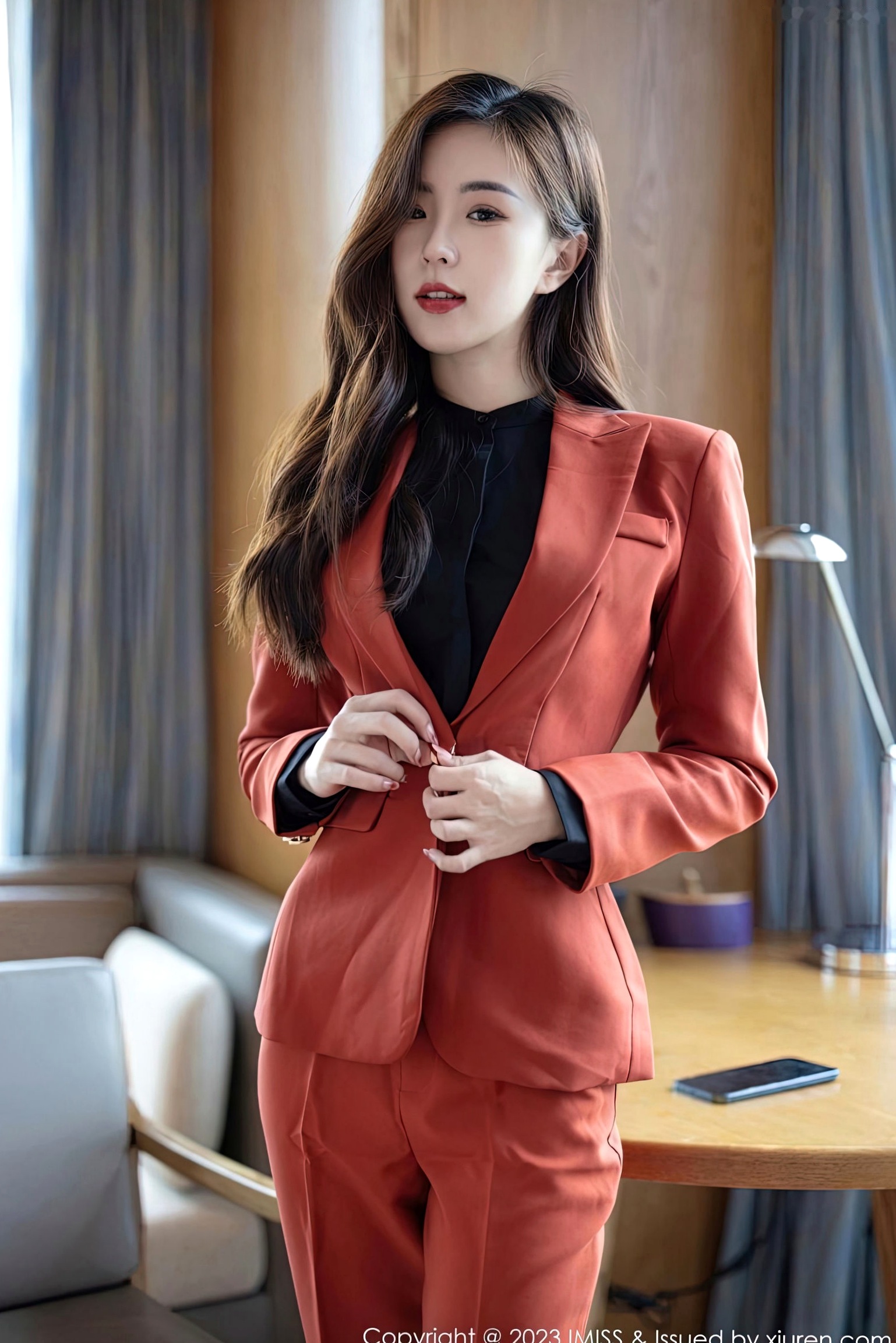 Gallery - IMiss爱蜜社 - Honey Club -717-杨紫嫣Candy：职场OL衬衫与黑丝内衣私房写真，气质性感优雅诱惑爱蜜社 - Honey Club 性感诱惑私房照美腿制服 女神私房照_秀色女神 - image 7