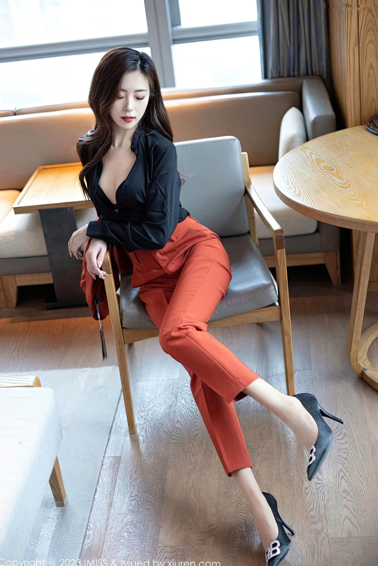Gallery - IMiss爱蜜社 - Honey Club -717-杨紫嫣Candy：职场OL衬衫与黑丝内衣私房写真，气质性感优雅诱惑爱蜜社 - Honey Club 性感诱惑私房照美腿制服 女神私房照_秀色女神 - image 12