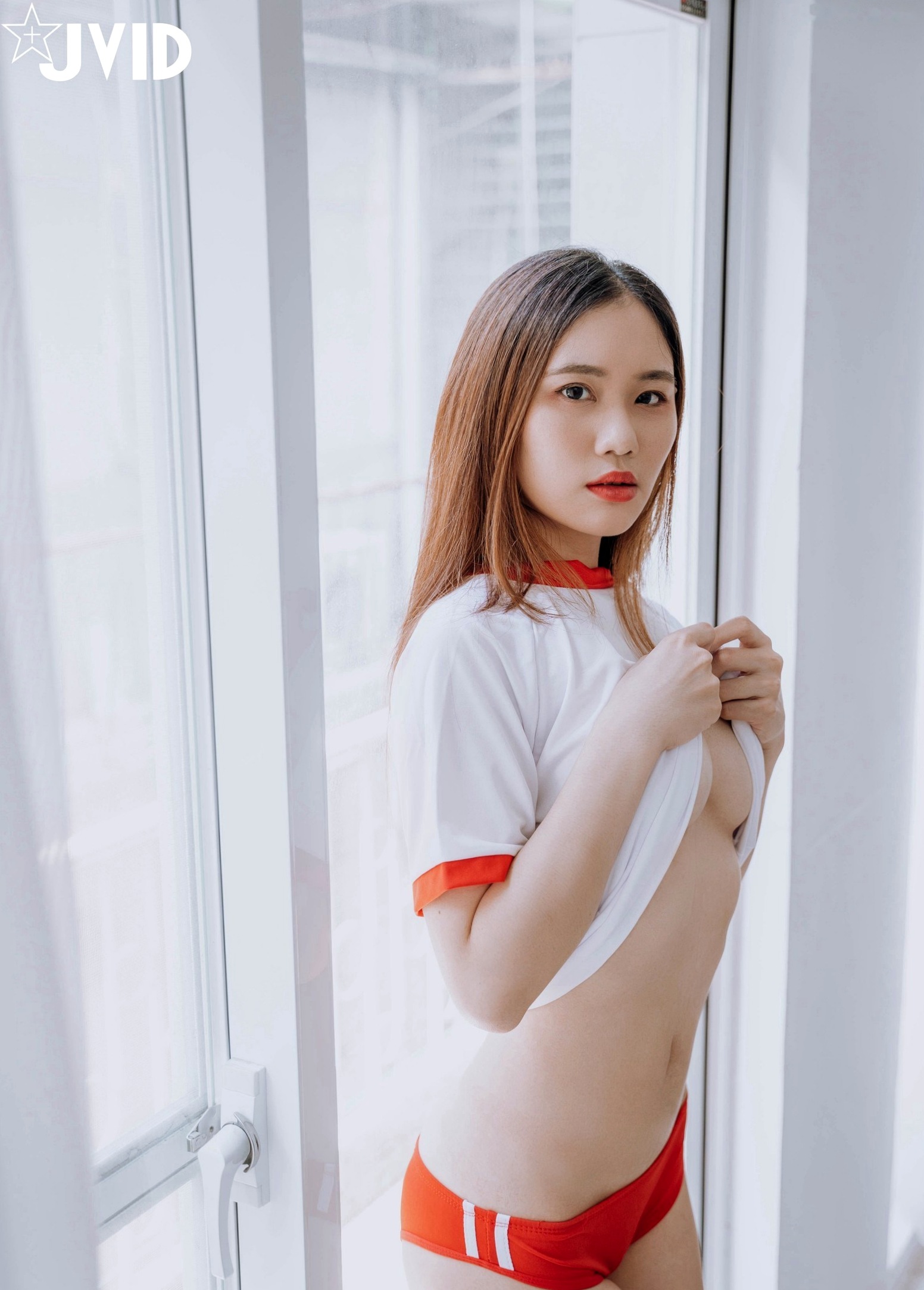Gallery - JVID-Jessica-Lo-罗颖-女子校生的秘密-清纯JK制服私房大尺度角色扮演写真诱惑性感角色扮演大尺度JVID 女神私房照_秀色女神 - image 17