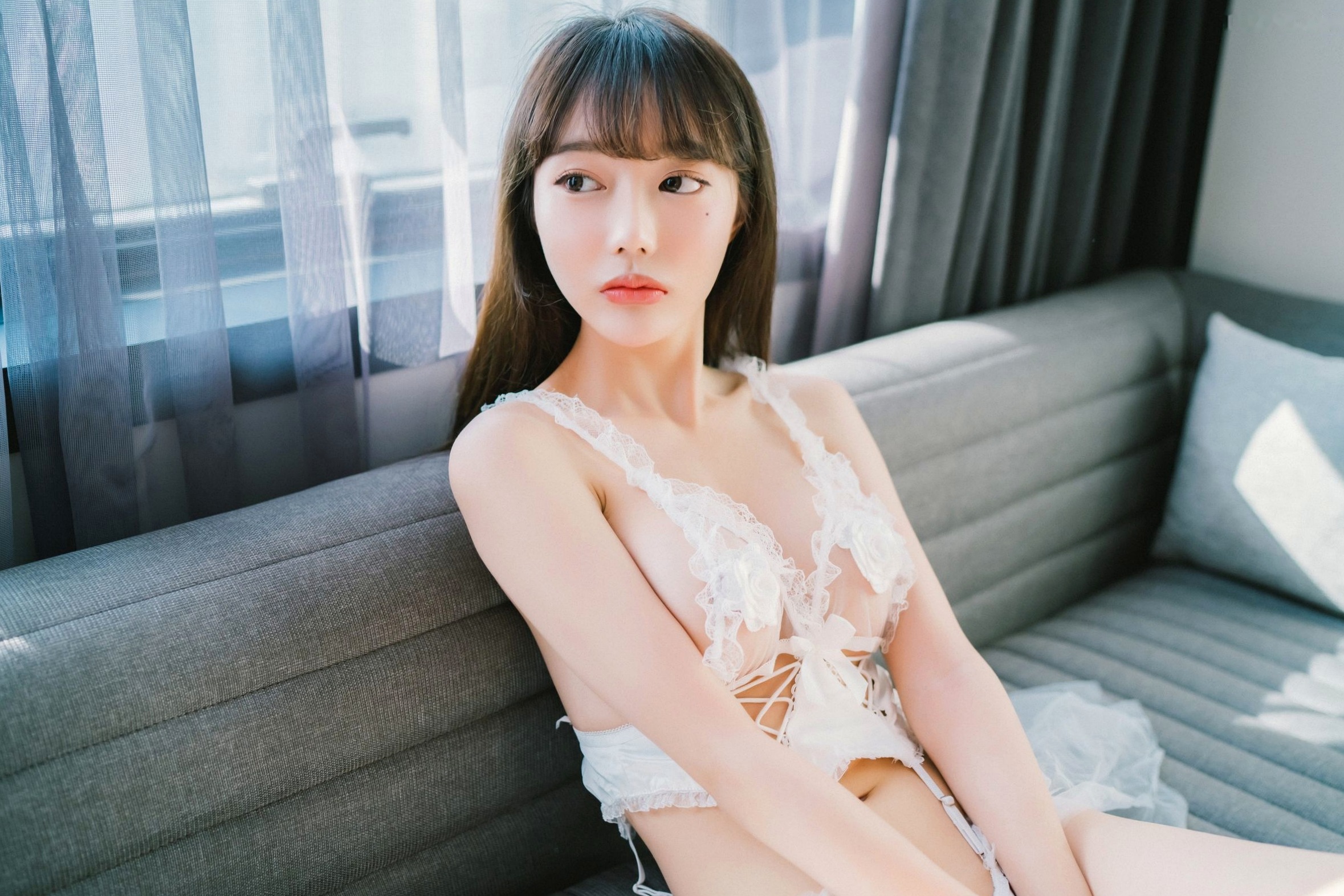 Gallery - 韩国美女Jucy-那一天-唯美纯欲私房内衣大片-精致蕾丝诱惑-Moon-Night-Snap韩国性感内衣私房照诱惑 女神私房照_秀色女神 - image 4