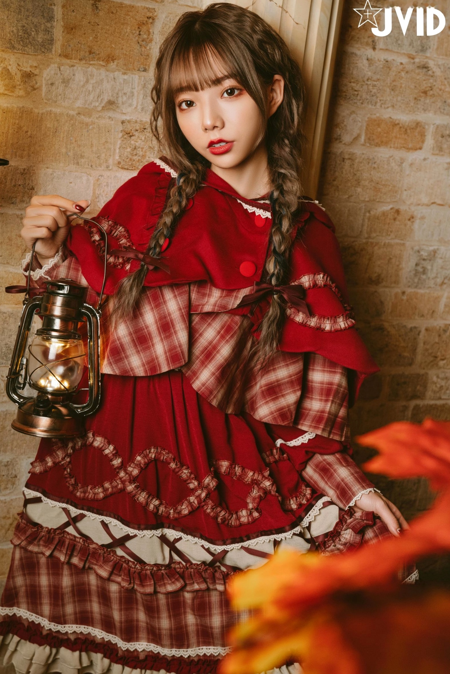 Gallery - JVID-啾啾-啾啾の奇妙な冒険-小紅帽小公主-角色扮演童话风复古写真-No.604角色扮演萌系萝莉JVID 女神私房照_秀色女神 - image 47