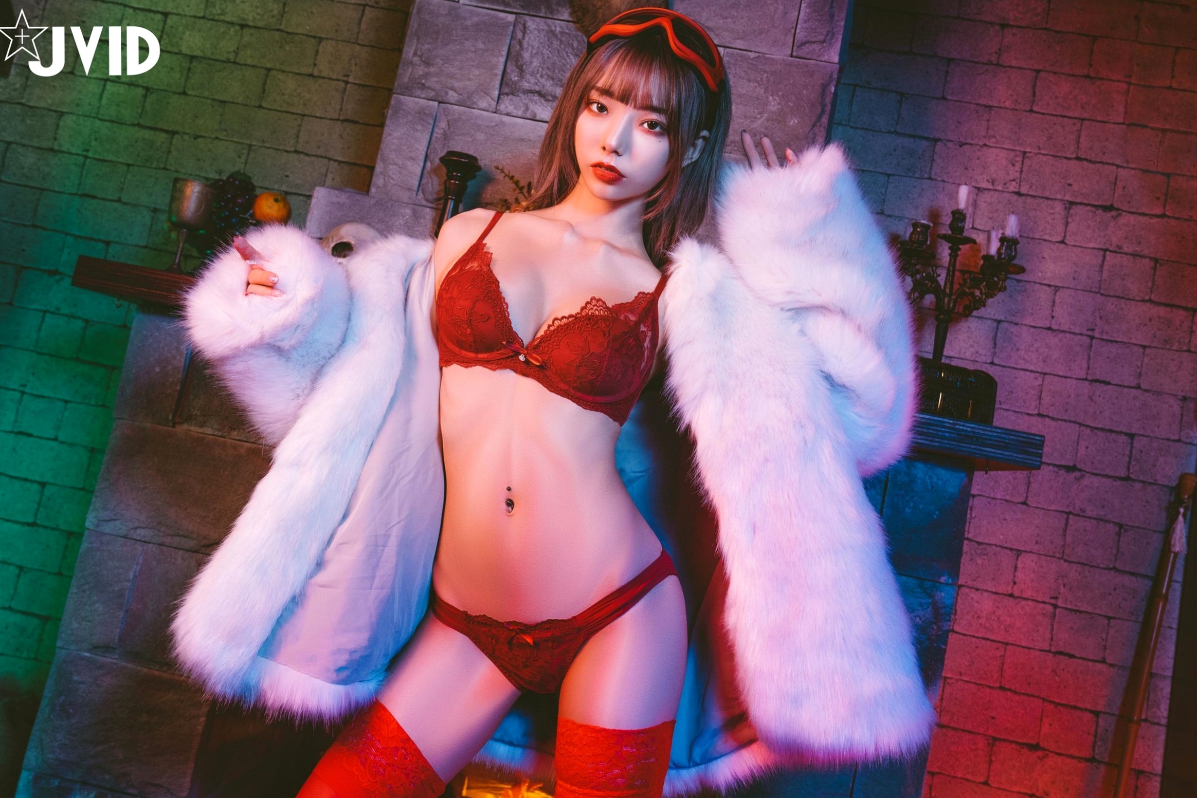 Gallery - JVID-啾啾-啾啾の奇妙な冒険-小紅帽小公主-角色扮演童话风复古写真-No.604角色扮演萌系萝莉JVID 女神私房照_秀色女神 - image 107