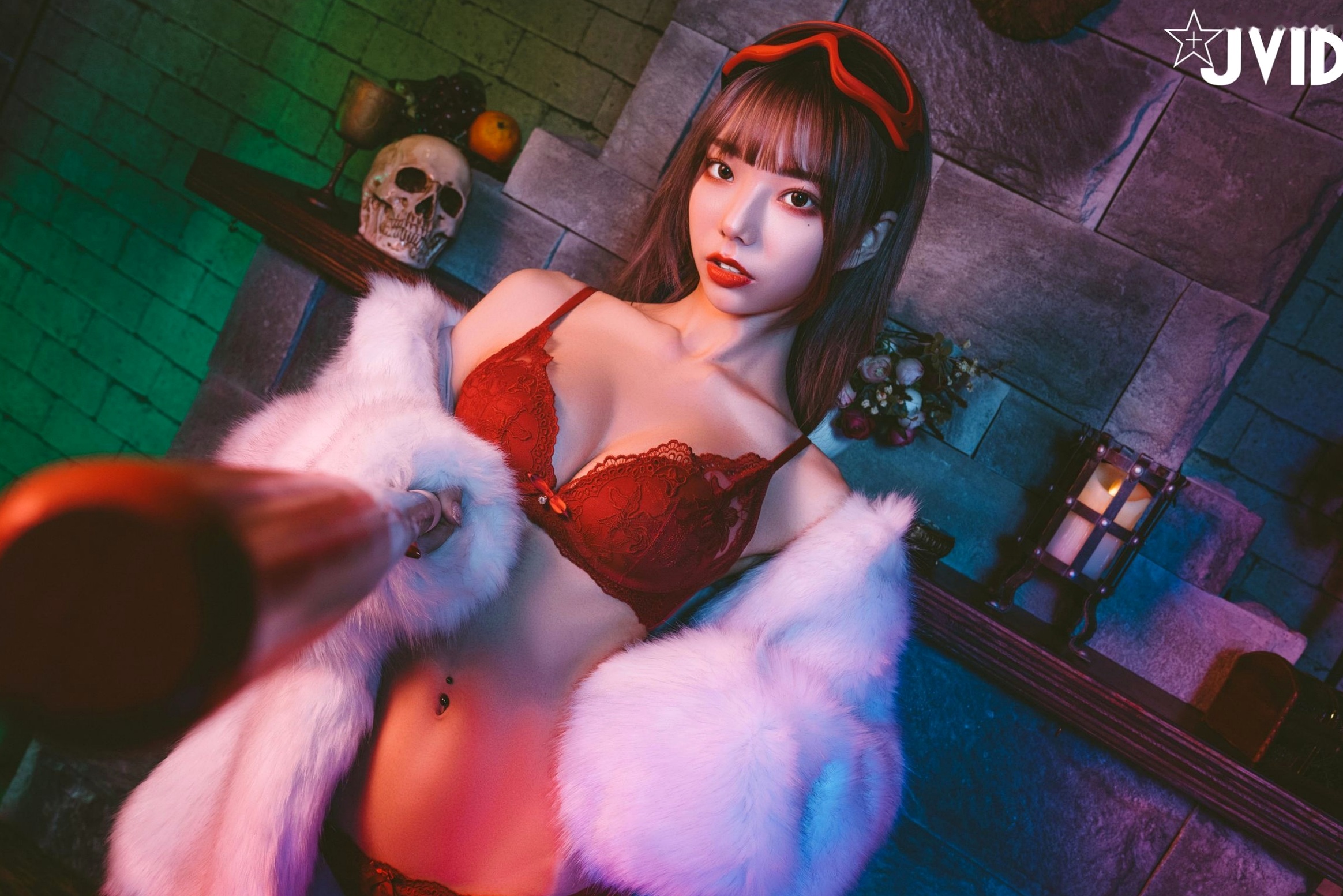 Gallery - JVID-啾啾-啾啾の奇妙な冒険-小紅帽小公主-角色扮演童话风复古写真-No.604角色扮演萌系萝莉JVID 女神私房照_秀色女神 - image 114