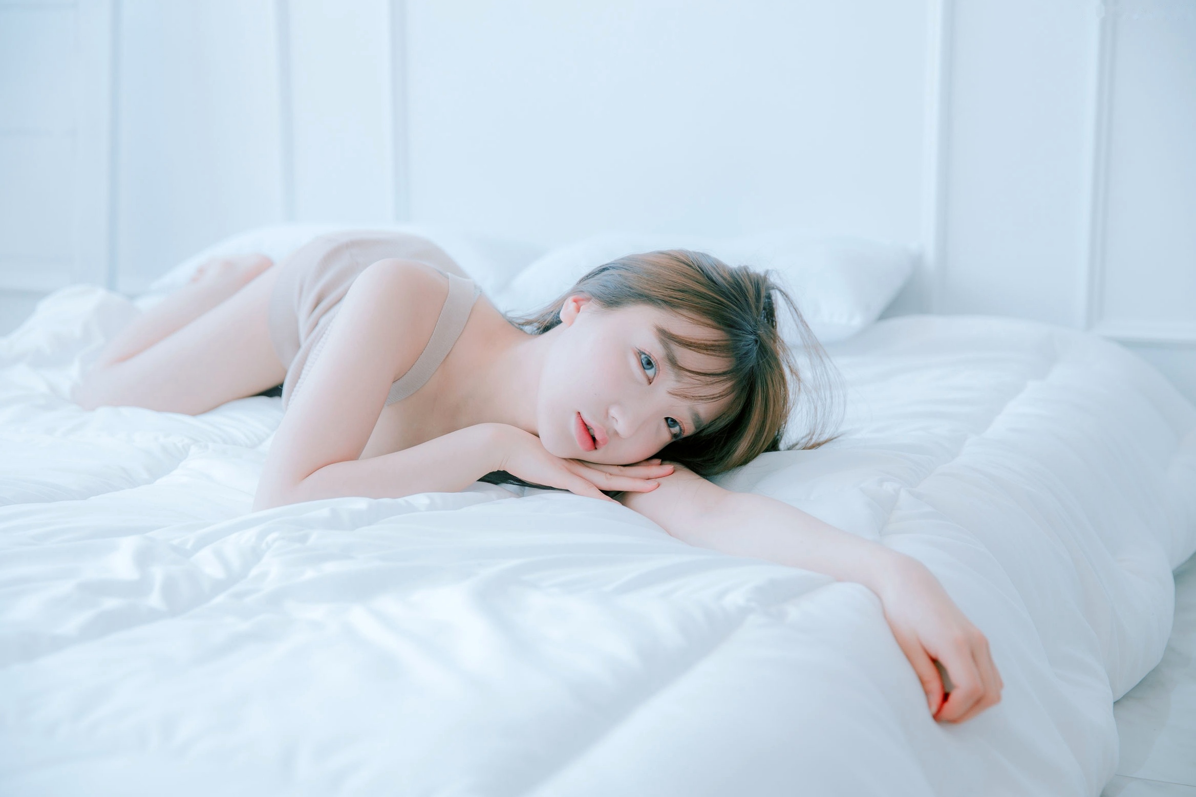 Gallery - 韩国美女孙乐乐Son Ye-Eun换装秀：清纯女仆装与简约针织裙私房照，展现极致纯欲清新女神风采，绝美视觉盛宴韩国女神私房照女仆清新 女神私房照_秀色女神 - image 63