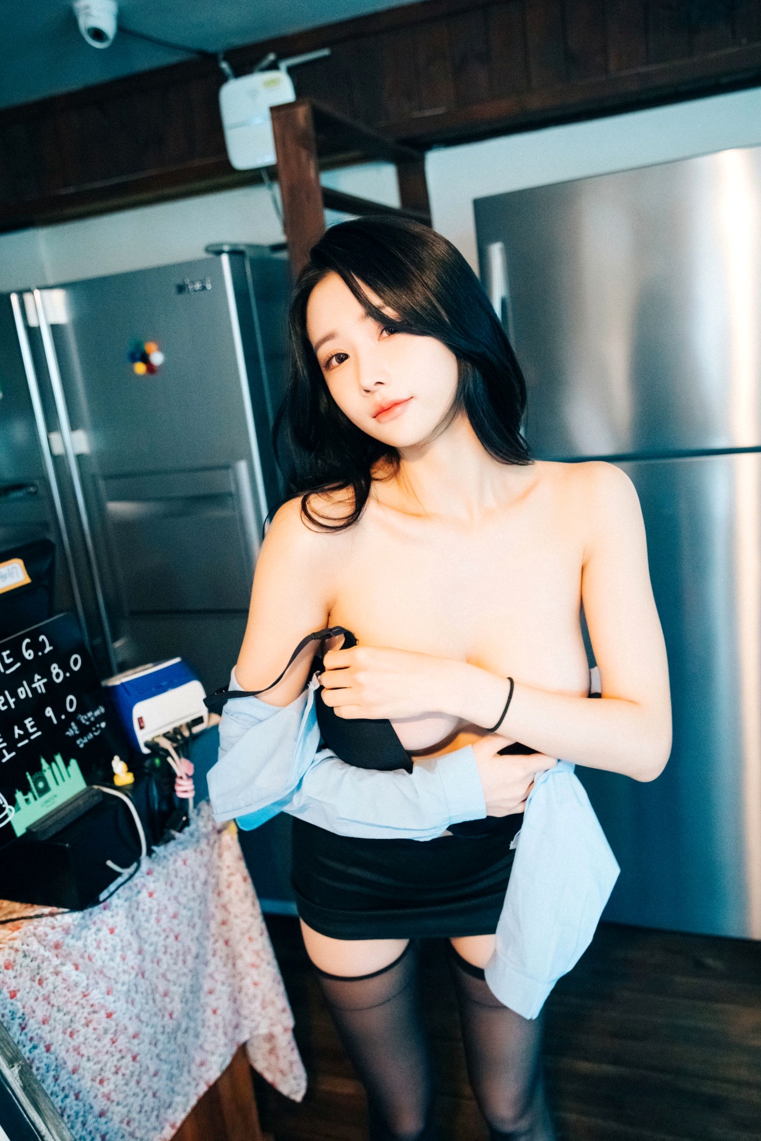 Gallery - 韩国美女-妍宇-YeonYu-First-play-私房写真-居家性感诱惑-大尺度人体艺术韩国私房照大尺度性感白嫩 女神私房照_秀色女神 - image 16