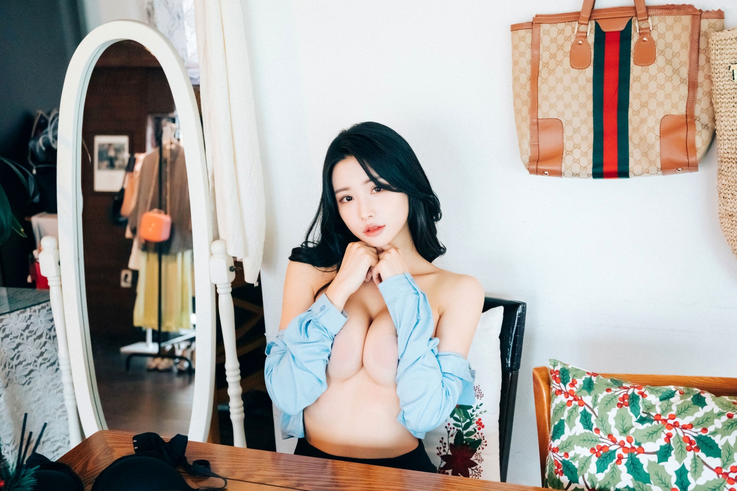 Gallery - 韩国美女-妍宇-YeonYu-First-play-私房写真-居家性感诱惑-大尺度人体艺术韩国私房照大尺度性感白嫩 女神私房照_秀色女神 - image 29