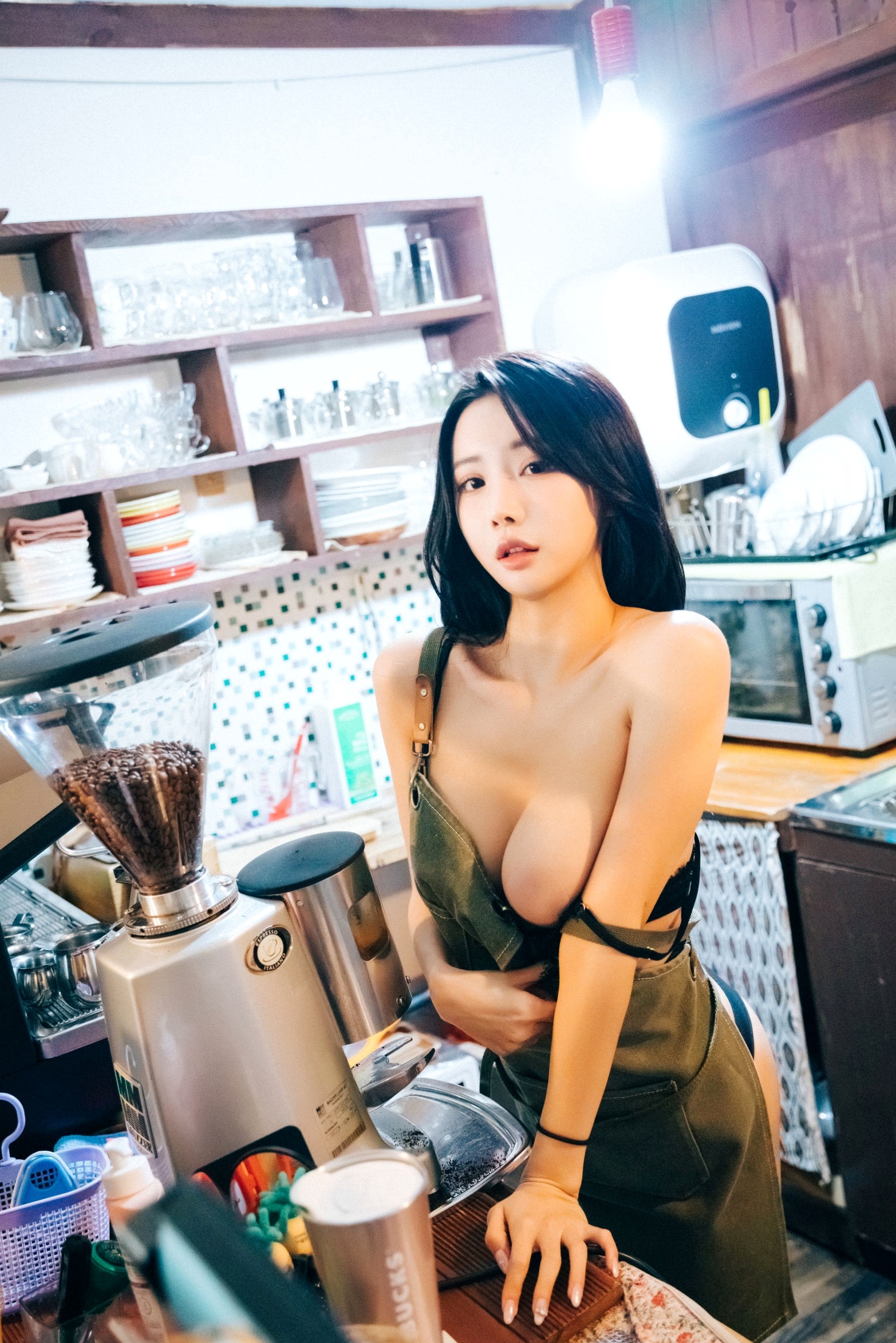 Gallery - 韩国美女-妍宇-YeonYu-First-play-私房写真-居家性感诱惑-大尺度人体艺术韩国私房照大尺度性感白嫩 女神私房照_秀色女神 - image 121