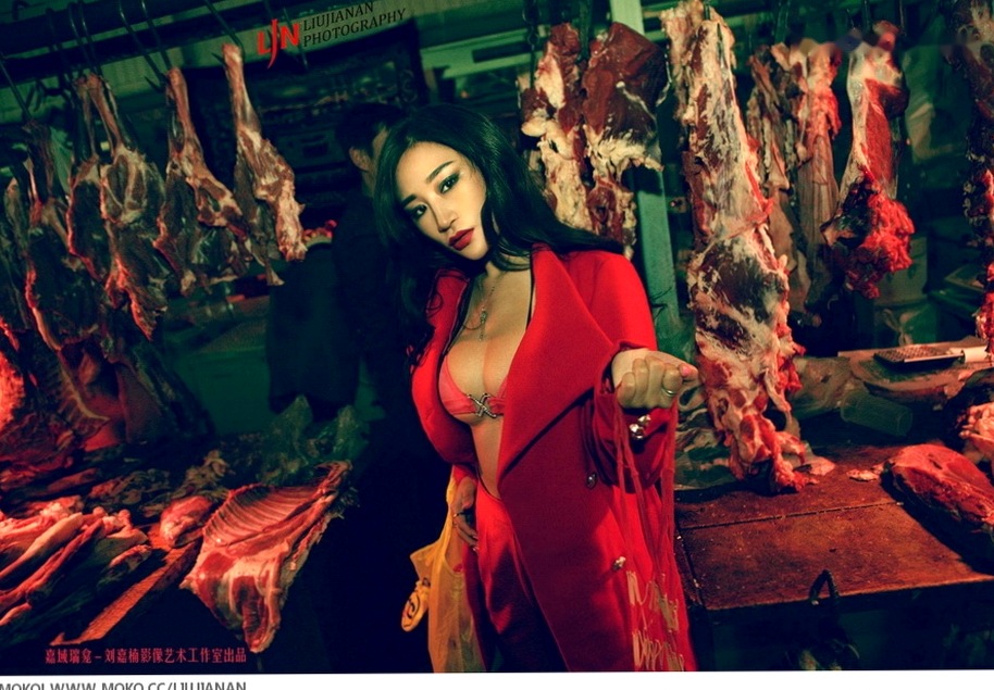 Gallery - TuiGirl-推女郎-特辑-No.002 前卫视觉艺术写真，个性潮流穿搭极致大片推女郎气质冷艳野性 女神私房照_秀色女神 - image 46