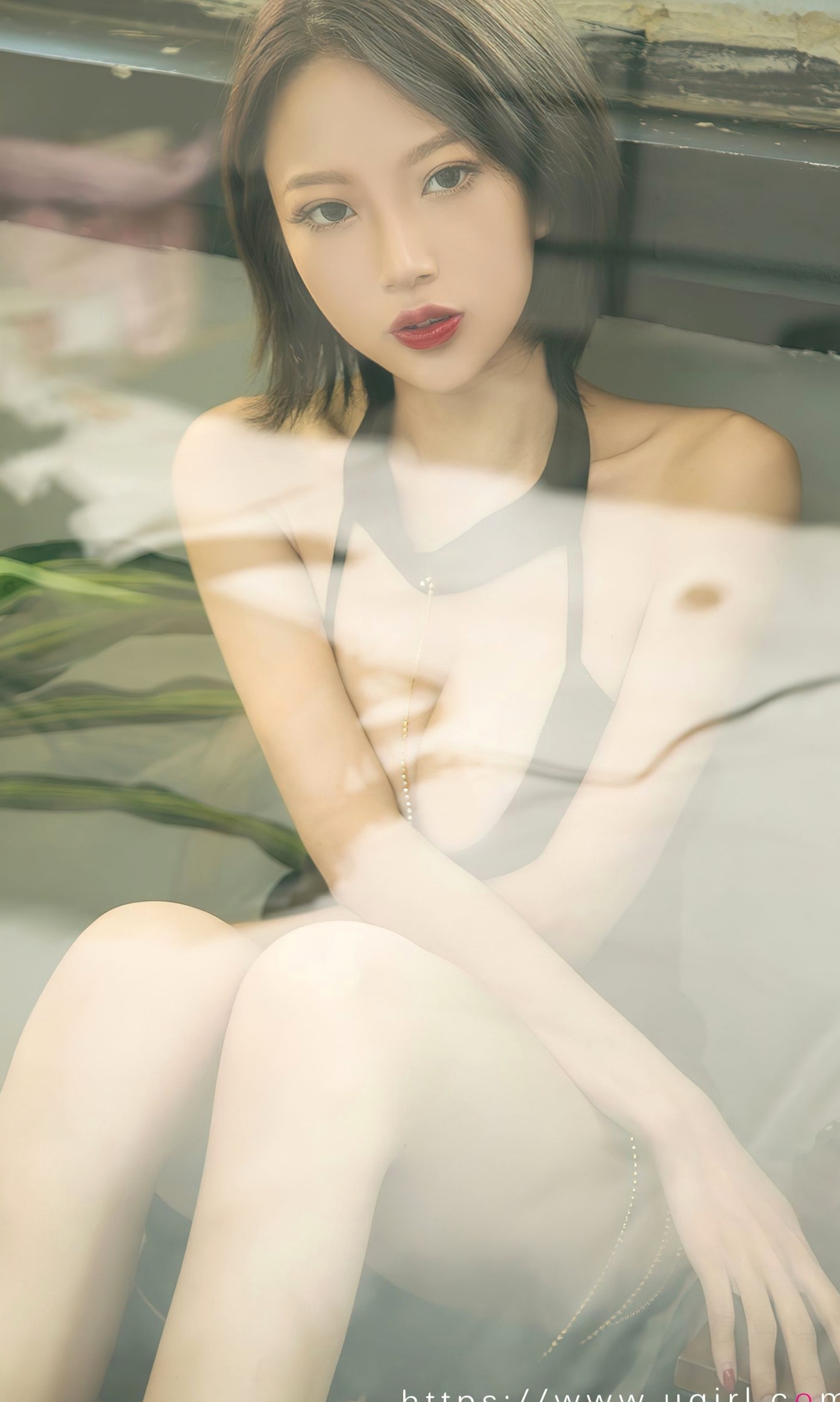 Gallery - UGirlsApp尤果圈 - Chiness Model 爱尤物 - Love Beauty -2617-顾籼(栗子)-《安心》：绝美黑色系私房室内写真，蕾丝诱惑性感曼妙身姿爱尤物 - Love Beauty 尤果网 - Chiness Model 性感私房照气质人间胸器 女神私房照_秀色女神 - image 9