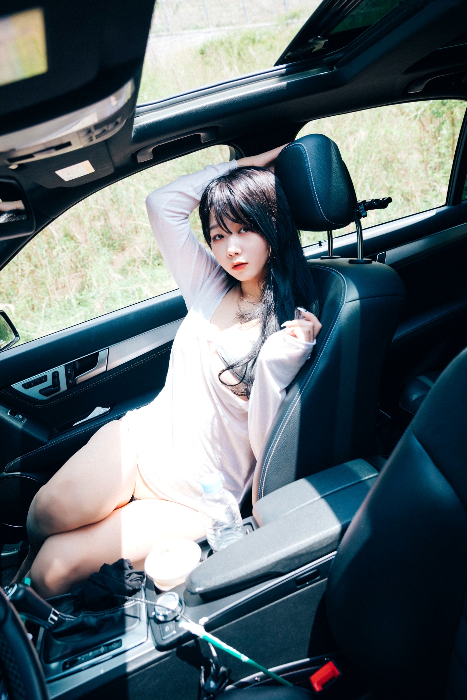 Gallery - 韩国女神琪雅Zia私房大尺度写真：黑丝诱惑与卧室情景演绎，性感尤物精致迷人韩国丝袜性感私房照大尺度 女神私房照_秀色女神 - image 44
