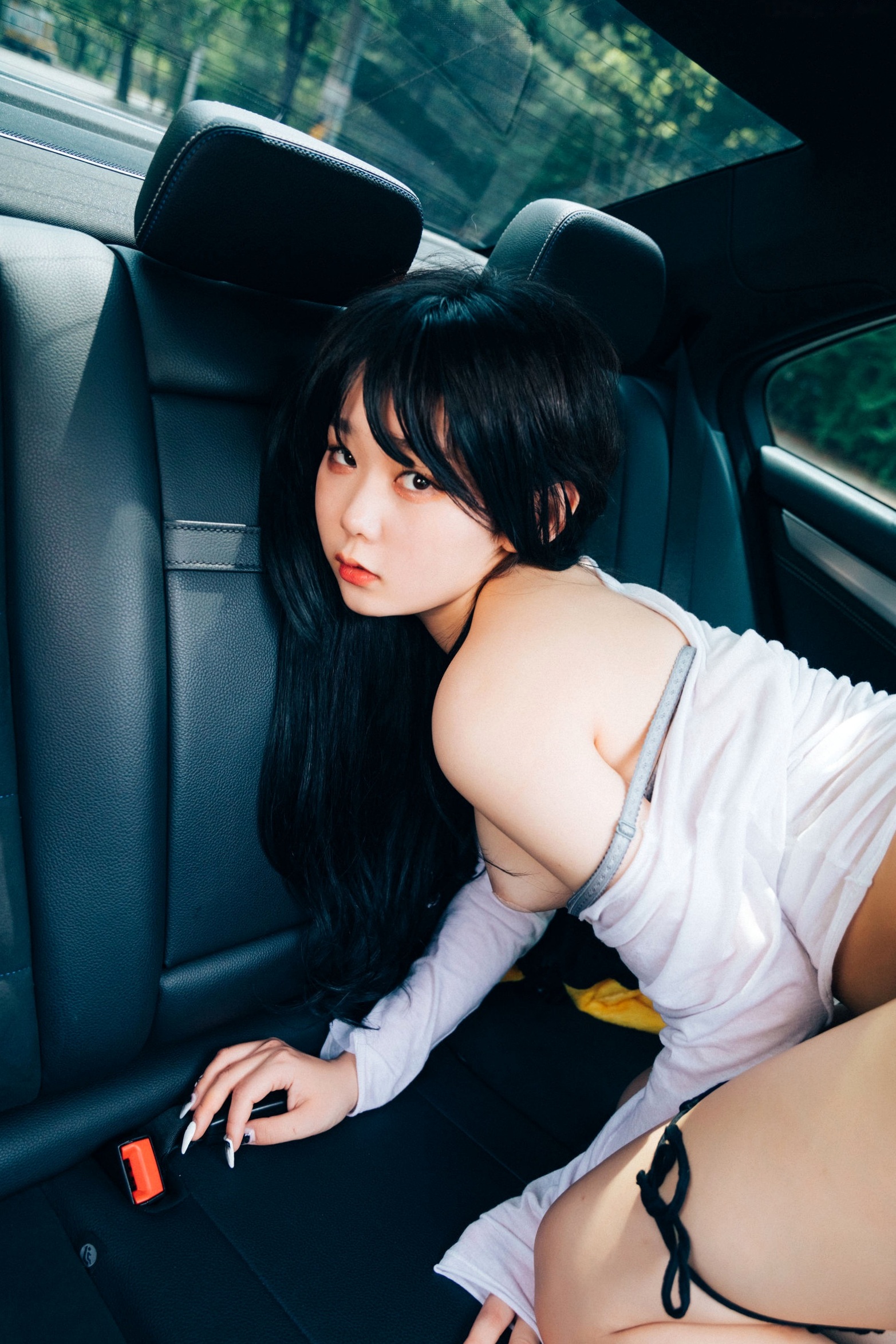 Gallery - 韩国女神琪雅Zia私房大尺度写真：黑丝诱惑与卧室情景演绎，性感尤物精致迷人韩国丝袜性感私房照大尺度 女神私房照_秀色女神 - image 164