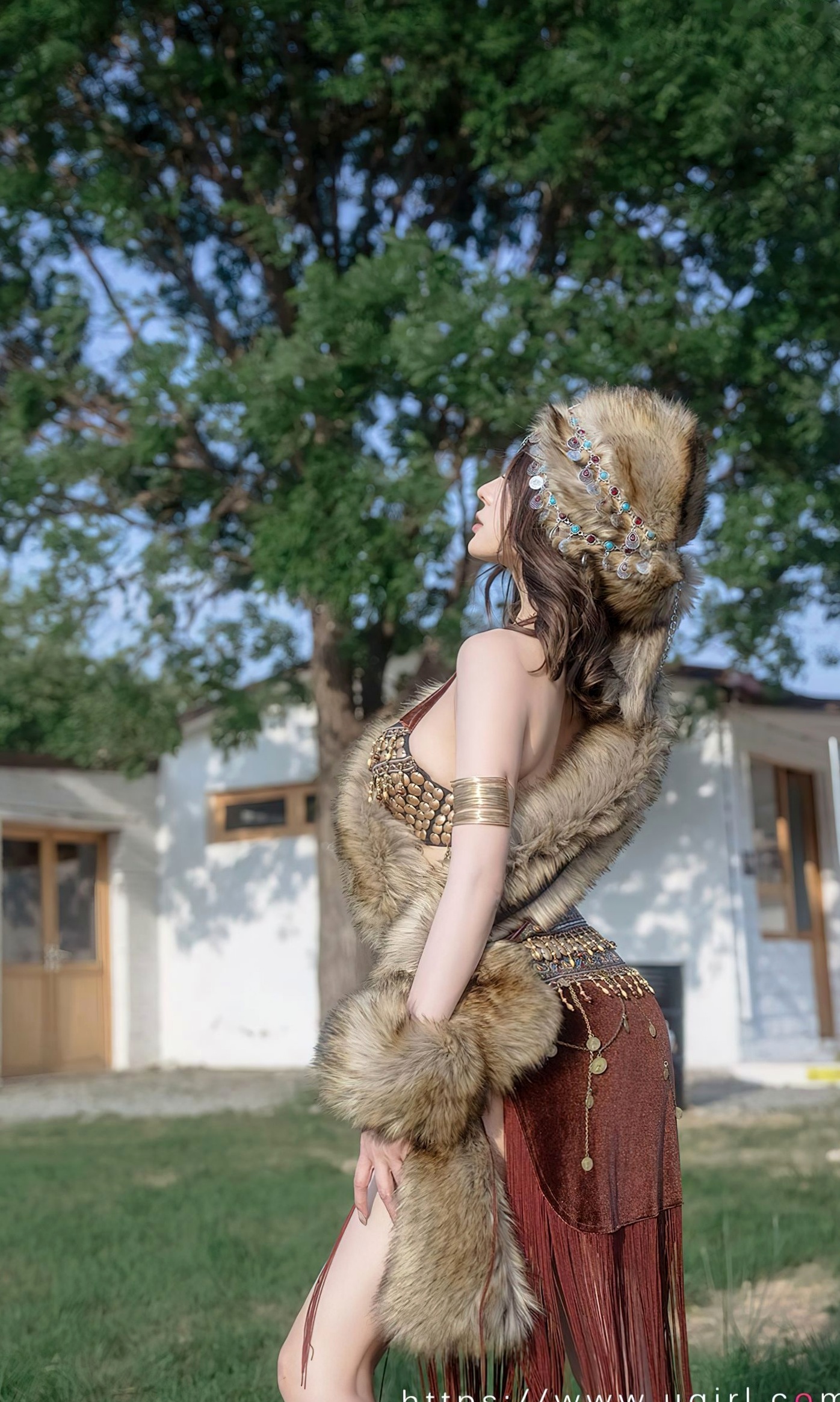 Gallery - UGirlsApp尤果圈 - Chiness Model 爱尤物 - Love Beauty -2602-筱慧-《刚刚好》异域部落女神户外野性风大尺度私房照爱尤物 - Love Beauty 冷艳野性诱惑私房照大尺度 女神私房照_秀色女神 - image 13