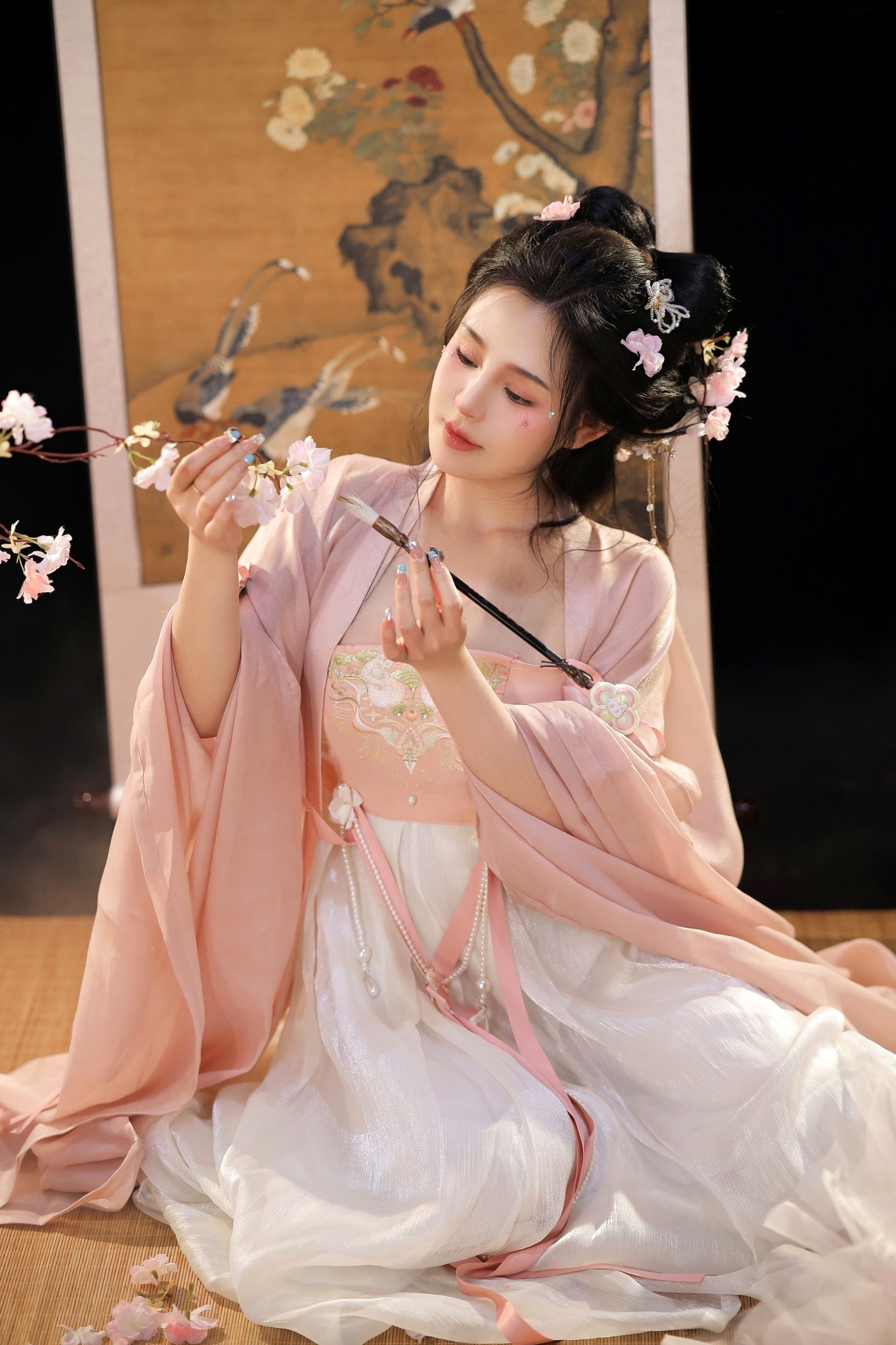 Gallery - 桃暖酱-汉服古风入梦-极致唯美私房写真-肤如凝脂诱惑大尺度私房照大尺度诱惑白嫩性感 女神私房照_秀色女神 - image 6