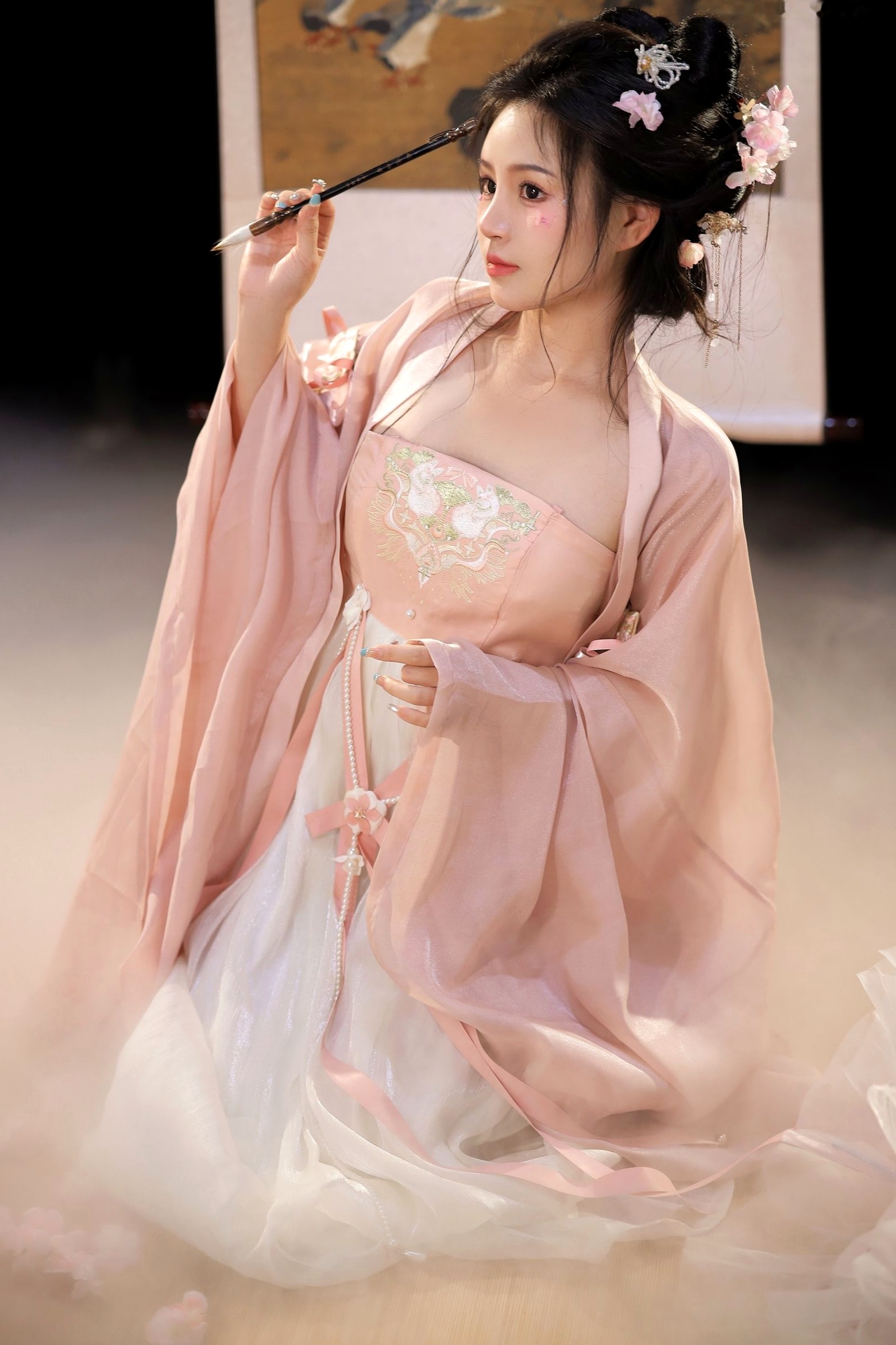 Gallery - 桃暖酱-汉服古风入梦-极致唯美私房写真-肤如凝脂诱惑大尺度私房照大尺度诱惑白嫩性感 女神私房照_秀色女神 - image 7