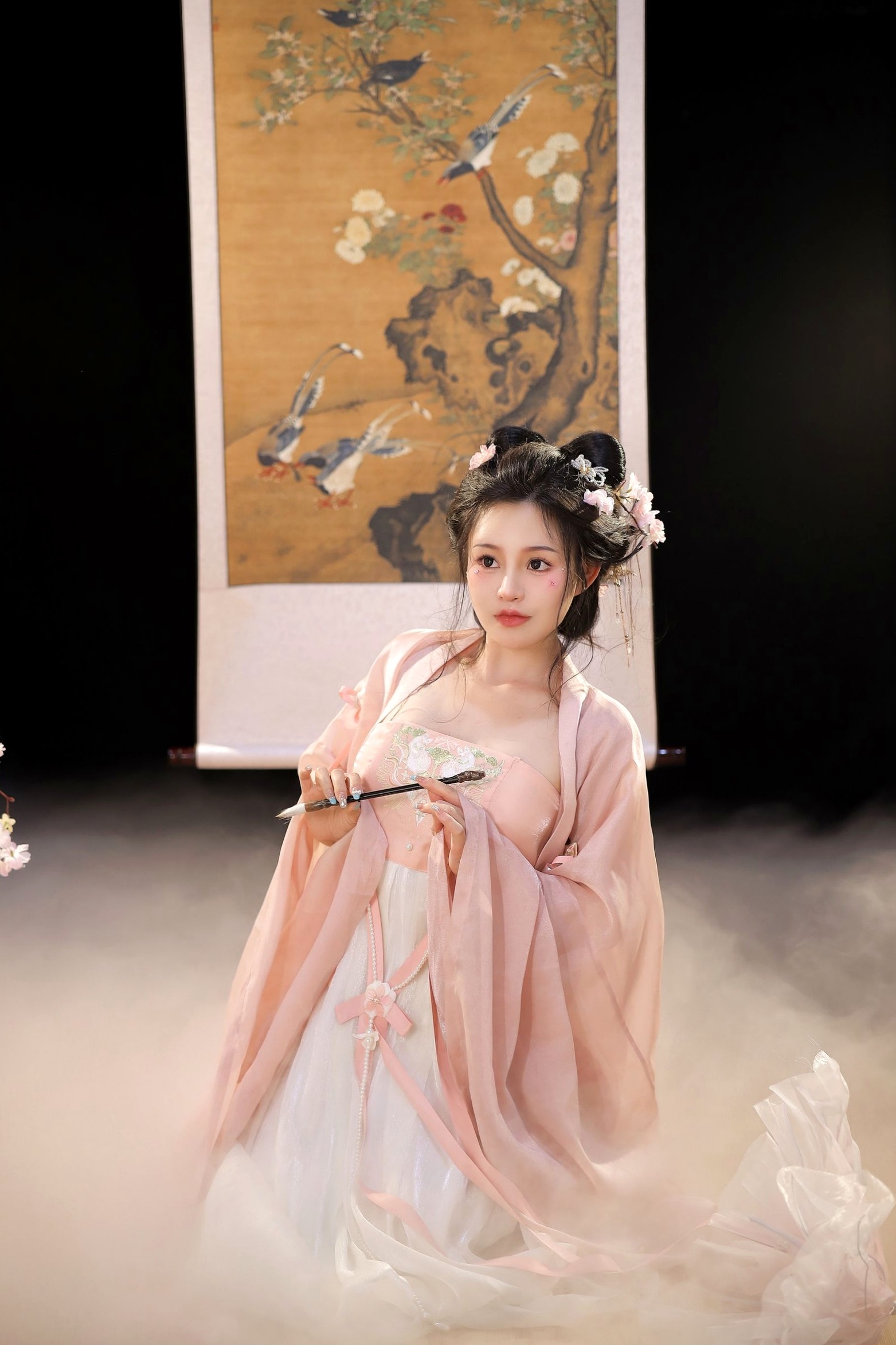 Gallery - 桃暖酱-汉服古风入梦-极致唯美私房写真-肤如凝脂诱惑大尺度私房照大尺度诱惑白嫩性感 女神私房照_秀色女神 - image 9