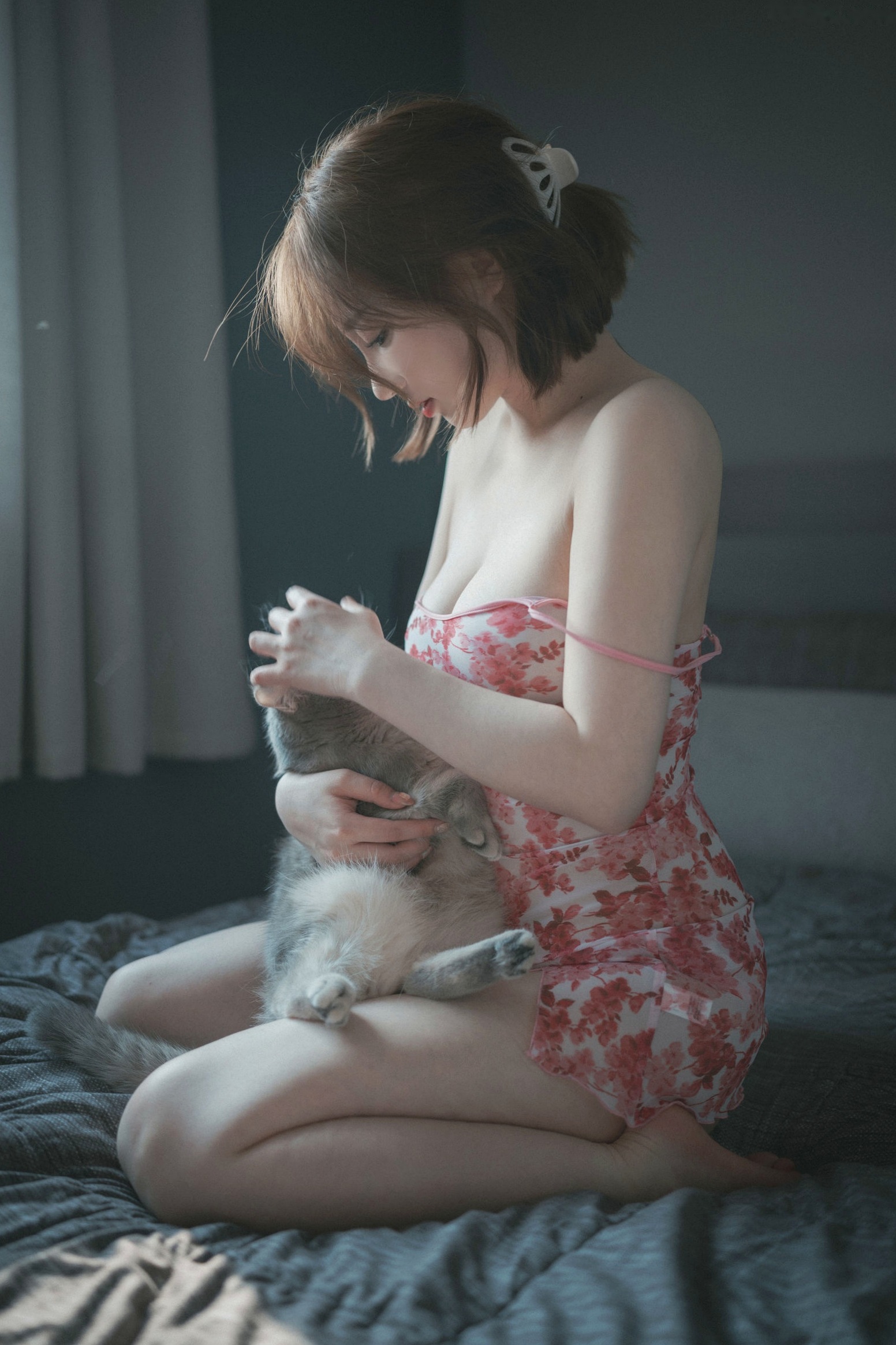 Gallery - 韩国美女孙乐乐Son YeEun居家度假写真，性感内衣诱惑，私房照展现极致傲人曲线韩国性感内衣私房照诱惑 女神私房照_秀色女神 - image 19