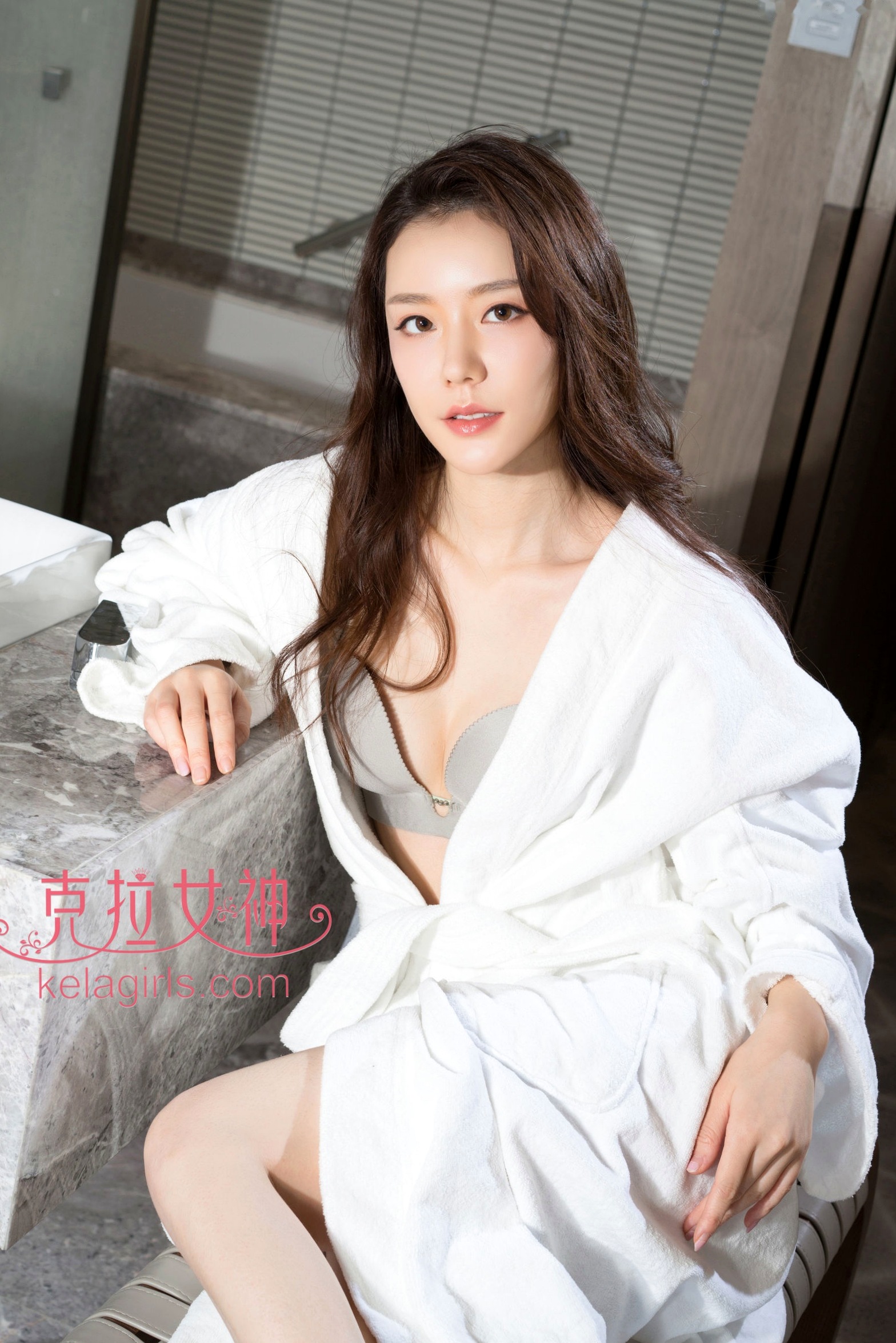 Gallery - KelaGirls克拉女神-2018.05.14-江琴《白璧无瑕》：浴室浴袍私房写真，尽显女神清纯知性美克拉女神浴室清纯气质私房照 女神私房照_秀色女神 - image 18