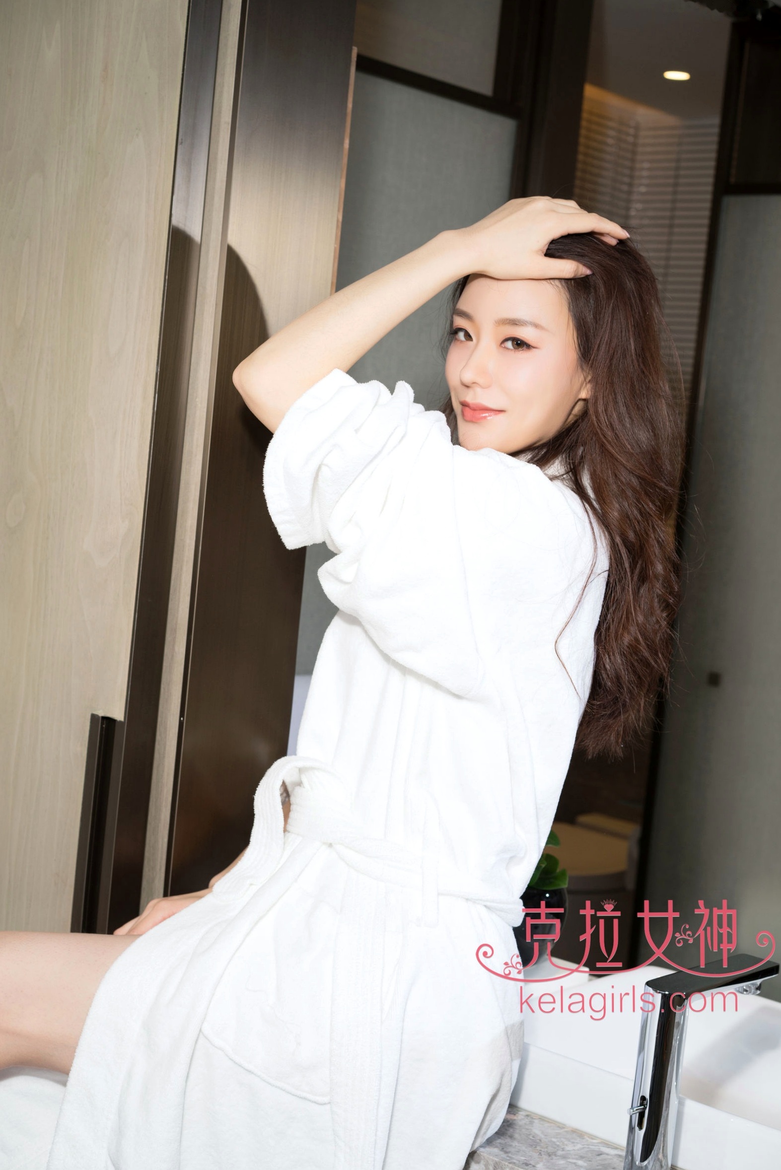 Gallery - KelaGirls克拉女神-2018.05.14-江琴《白璧无瑕》：浴室浴袍私房写真，尽显女神清纯知性美克拉女神浴室清纯气质私房照 女神私房照_秀色女神 - image 32