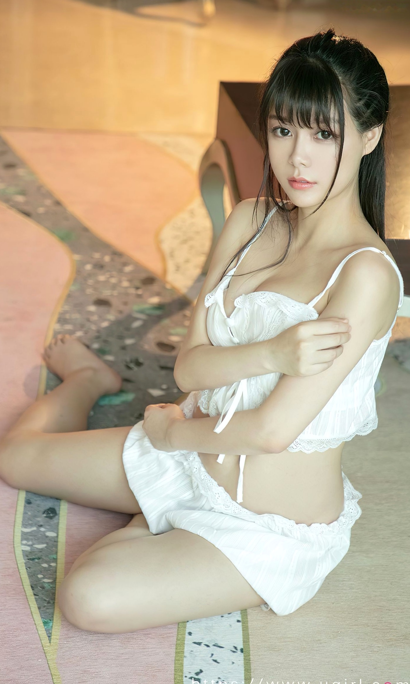 Gallery - UGirlsApp尤果圈 - Chiness Model 爱尤物 - Love Beauty -2588-尤果合辑-《甜糖》：模特 - model董小姐poppy清纯校服、名媛风与性感浴室私房写真爱尤物 - Love Beauty 性感制服私房照诱惑 女神私房照_秀色女神 - image 34