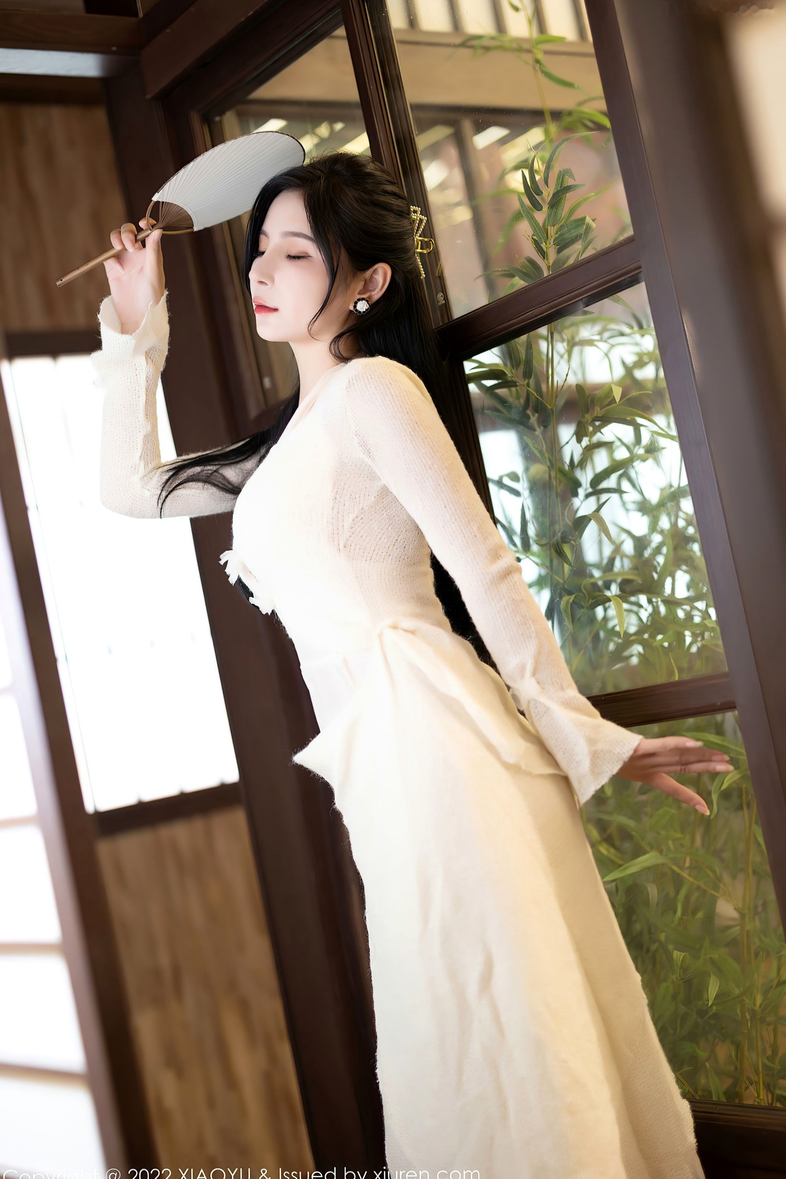 Gallery - XiaoYu语画界 - Painting World -869-小蛮妖Yummy-杭州日式唯美私房摄影-白色透视针织衫诱惑-2022.09.22性感诱惑私房照白嫩语画界 - Painting World  女神私房照_秀色女神 - image 7