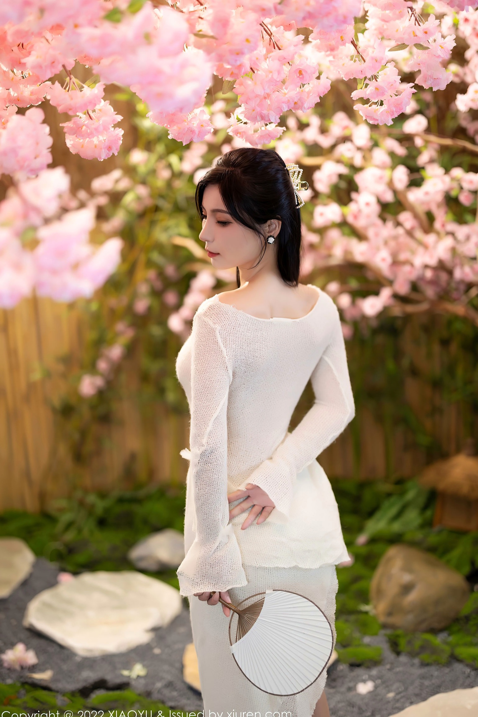 Gallery - XiaoYu语画界 - Painting World -869-小蛮妖Yummy-杭州日式唯美私房摄影-白色透视针织衫诱惑-2022.09.22性感诱惑私房照白嫩语画界 - Painting World  女神私房照_秀色女神 - image 27
