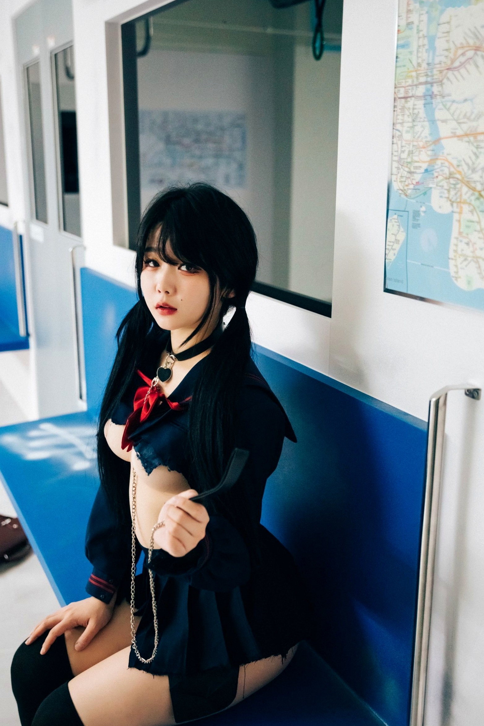 Gallery - 韩国美女-琪雅-Zia-地铁-完整版-Subway-Full-Ver-Loozy 女神私房照_秀色女神 - image 85