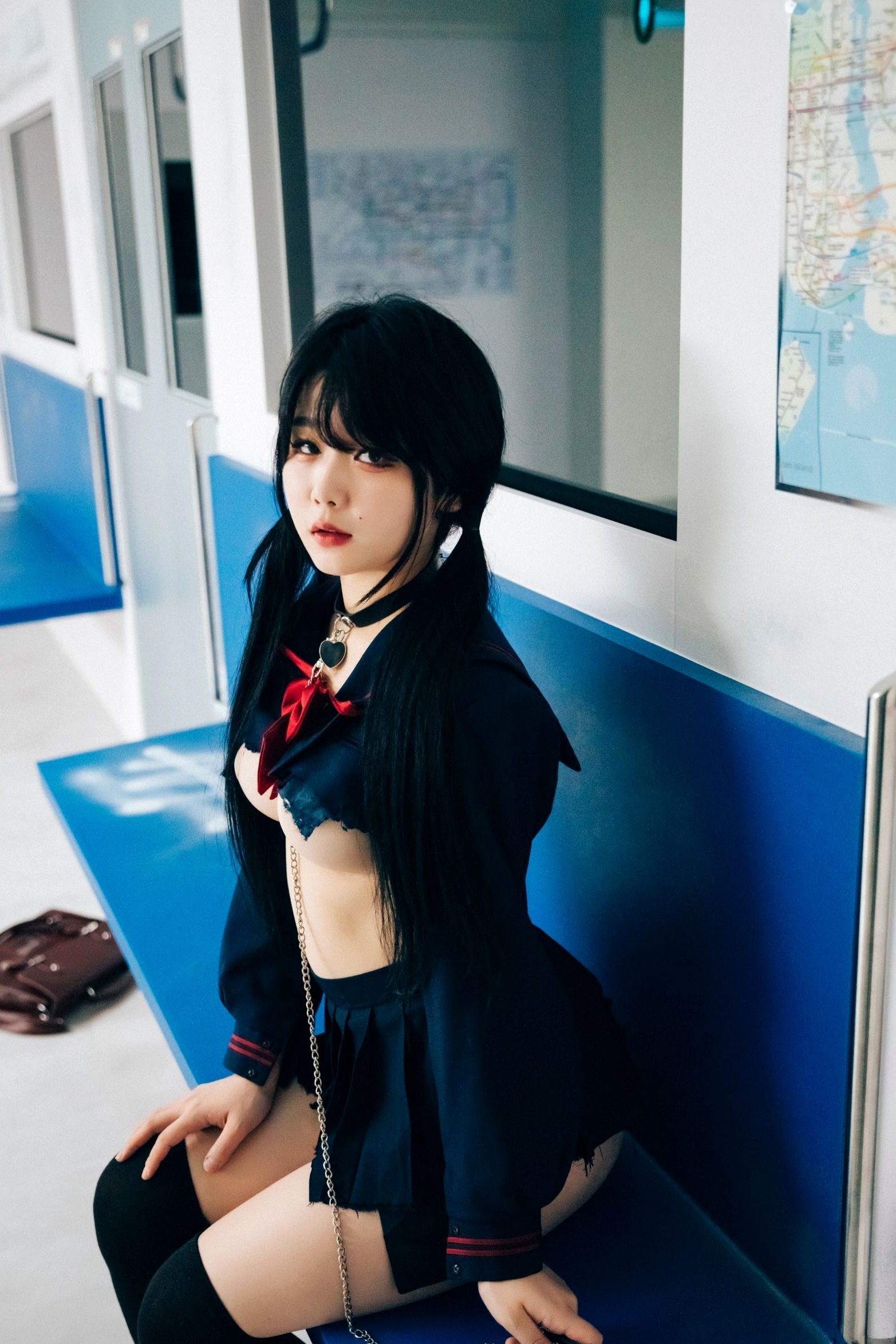 Gallery - 韩国美女-琪雅-Zia-地铁-完整版-Subway-Full-Ver-Loozy 女神私房照_秀色女神 - image 86