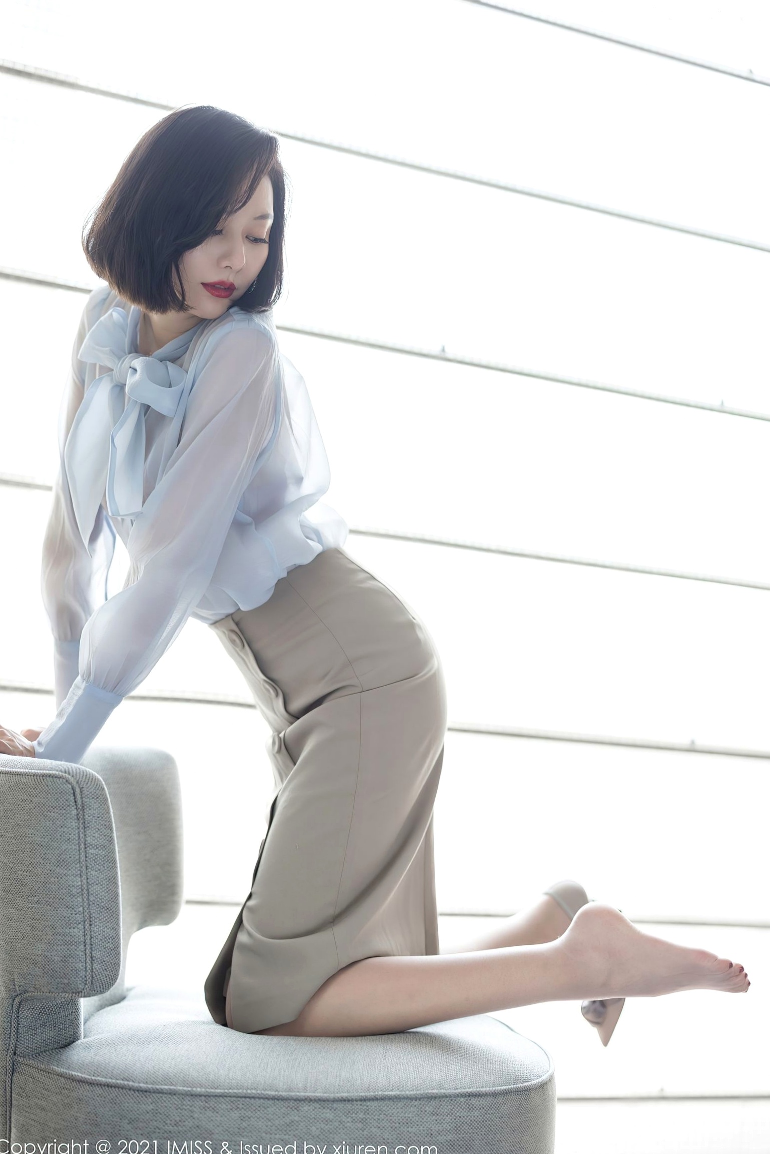 Gallery - IMiss爱蜜社 - Honey Club 605期艺轩私房：暖色调主题薄透肉丝美腿，极致诱惑性感视觉盛宴爱蜜社 - Honey Club 私房照性感美腿丝袜诱惑极品 女神私房照_秀色女神 - image 30