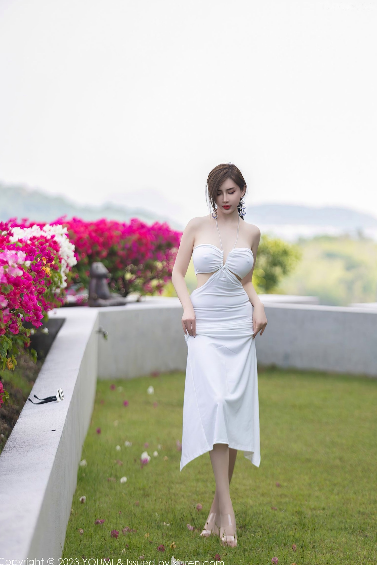 Gallery - YouMi尤蜜荟 - Chiness Model -931-Carol周妍希-白色轻透连身裙湿身泳池私房照-2023.04.27 - 无圣光大尺度透视性感女神尤蜜荟 - Chiness Model 性感私房照湿身尤物 女神私房照_秀色女神 - image 6