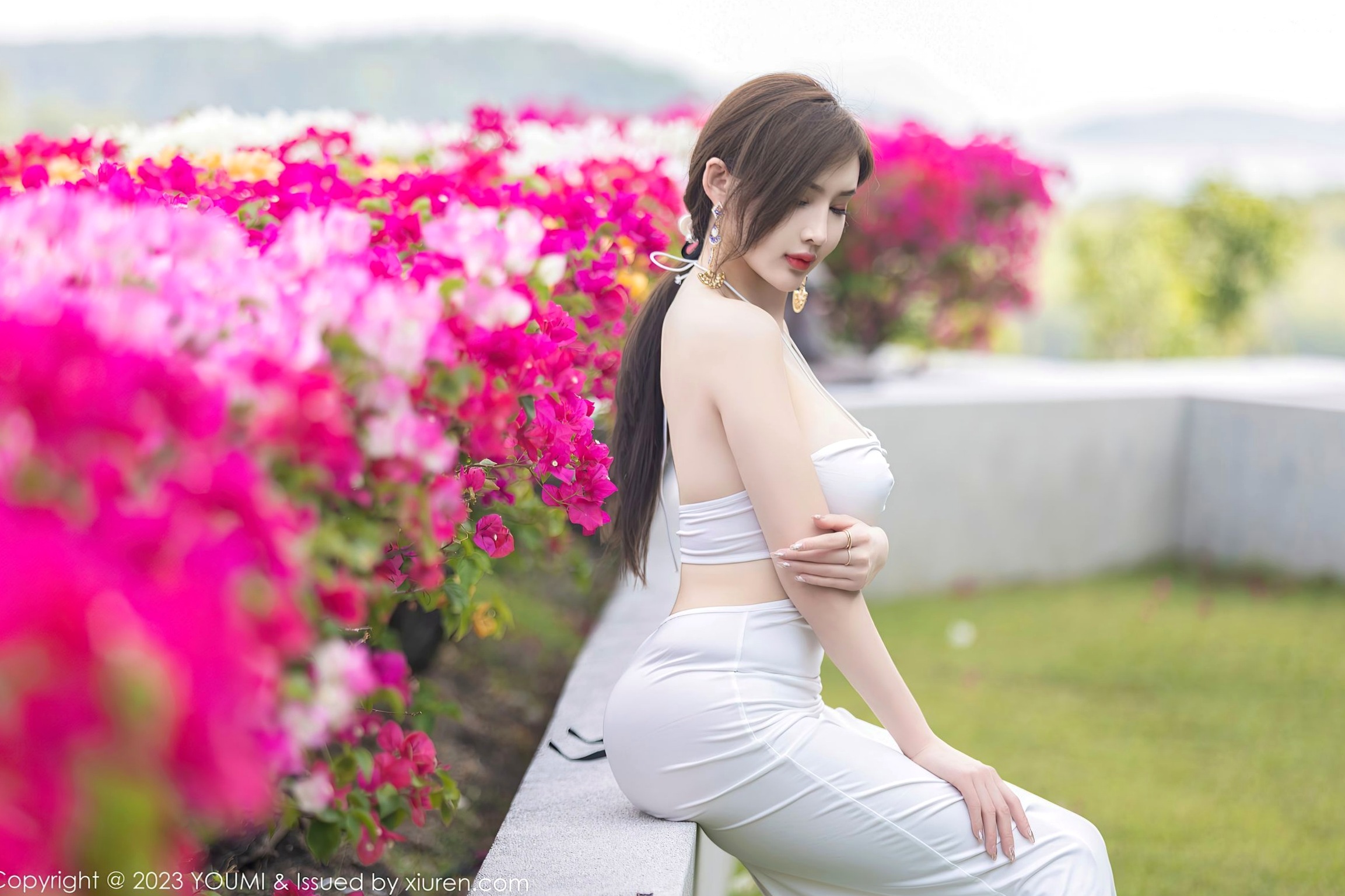 Gallery - YouMi尤蜜荟 - Chiness Model -931-Carol周妍希-白色轻透连身裙湿身泳池私房照-2023.04.27 - 无圣光大尺度透视性感女神尤蜜荟 - Chiness Model 性感私房照湿身尤物 女神私房照_秀色女神 - image 8