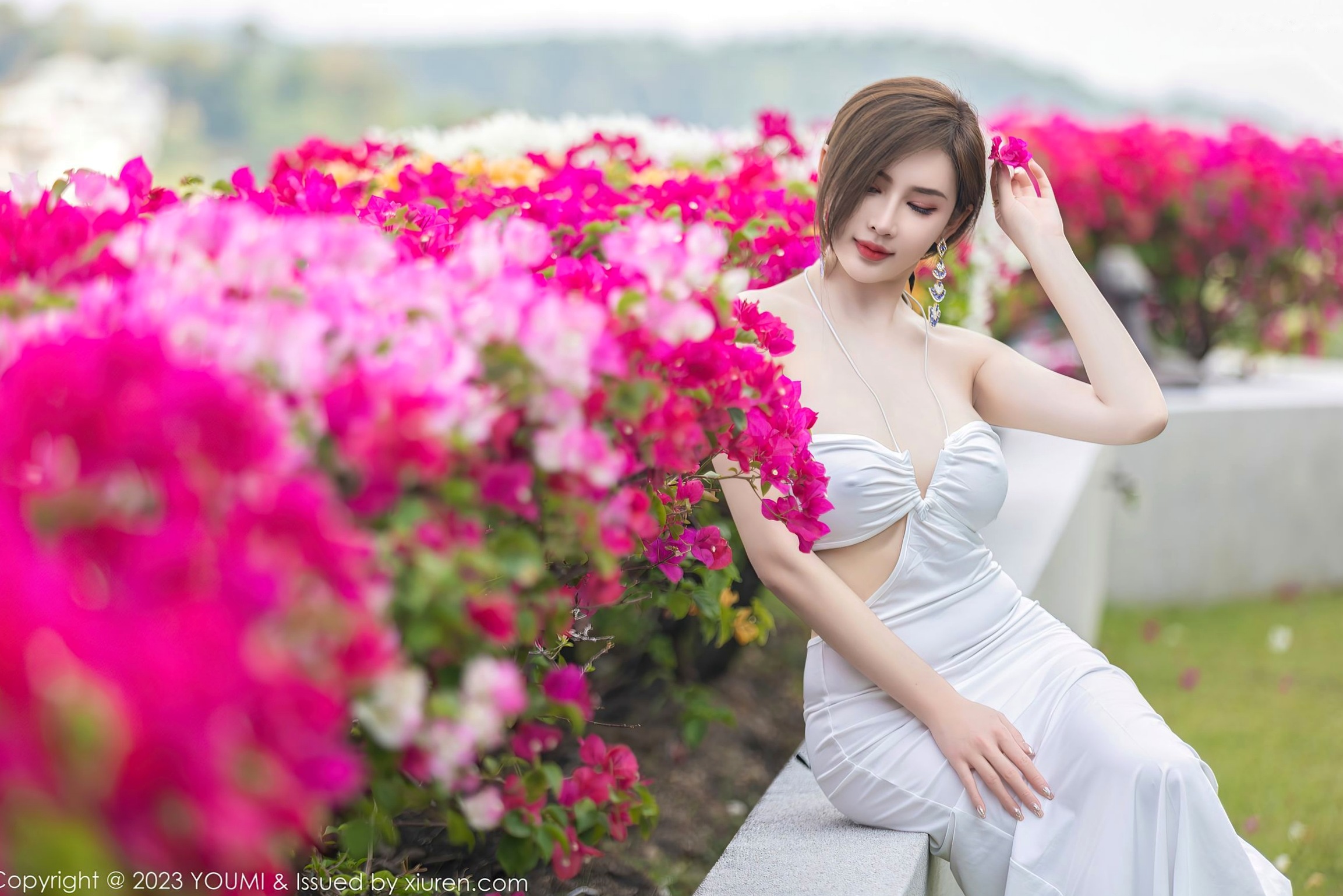Gallery - YouMi尤蜜荟 - Chiness Model -931-Carol周妍希-白色轻透连身裙湿身泳池私房照-2023.04.27 - 无圣光大尺度透视性感女神尤蜜荟 - Chiness Model 性感私房照湿身尤物 女神私房照_秀色女神 - image 9