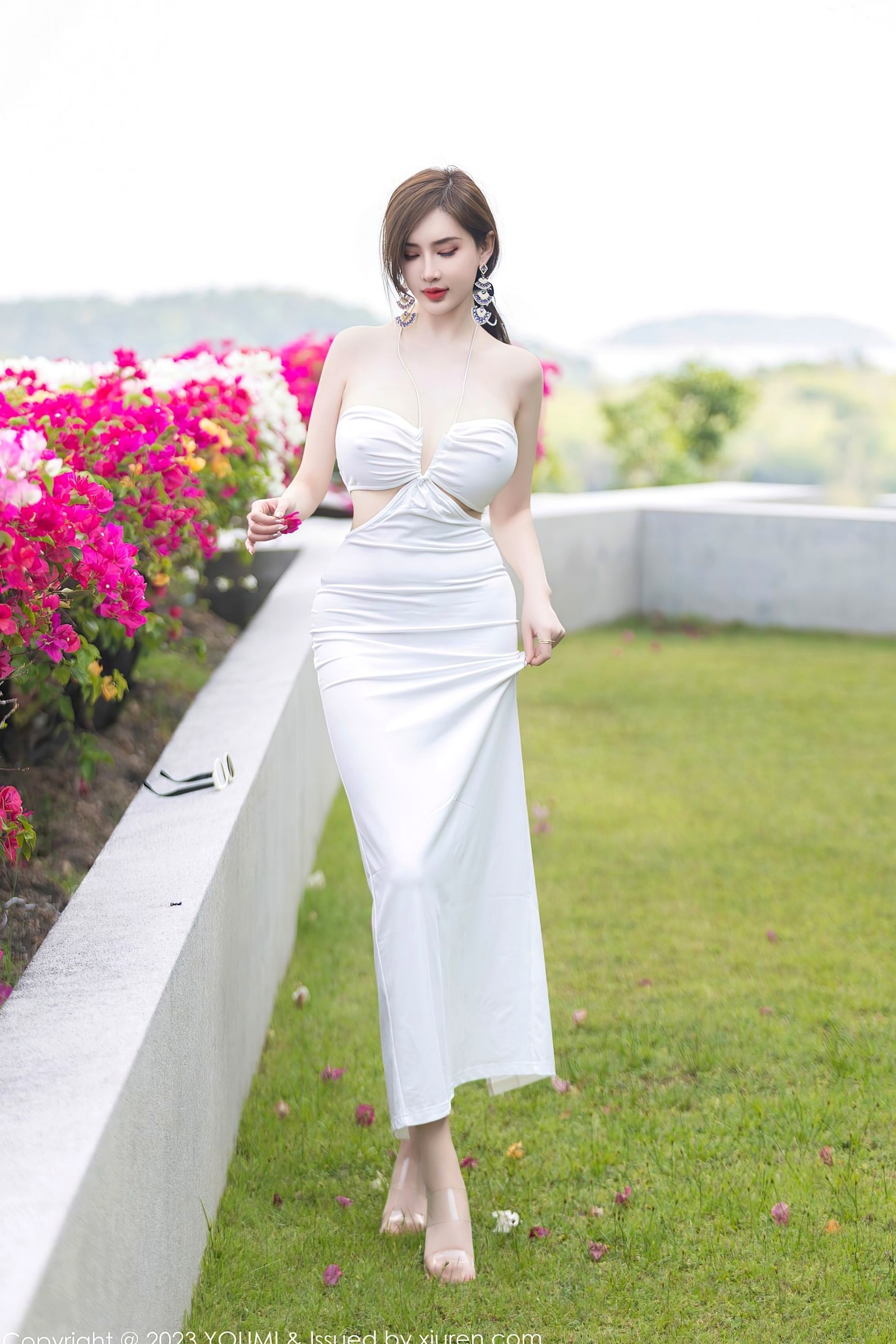 Gallery - YouMi尤蜜荟 - Chiness Model -931-Carol周妍希-白色轻透连身裙湿身泳池私房照-2023.04.27 - 无圣光大尺度透视性感女神尤蜜荟 - Chiness Model 性感私房照湿身尤物 女神私房照_秀色女神 - image 10