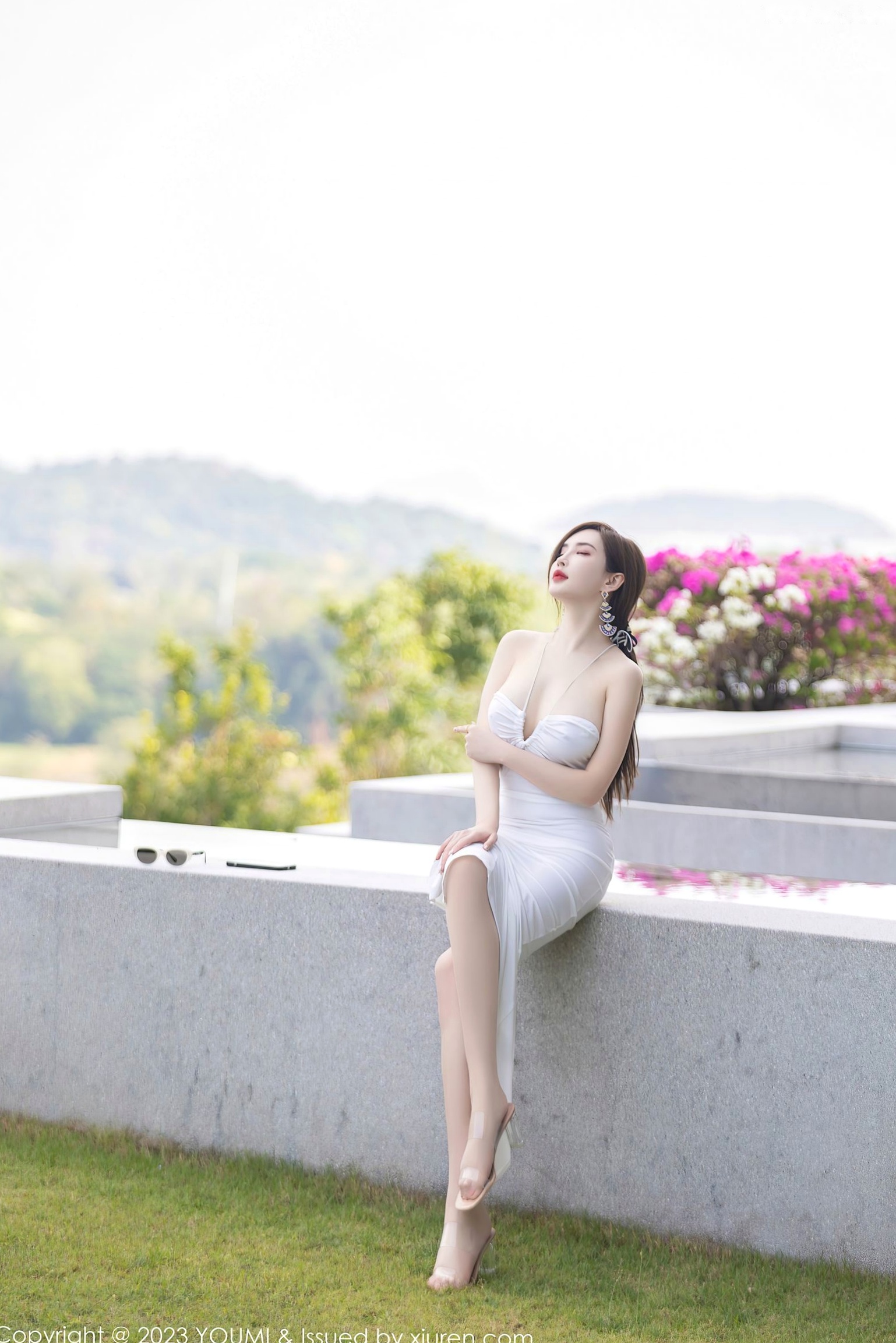Gallery - YouMi尤蜜荟 - Chiness Model -931-Carol周妍希-白色轻透连身裙湿身泳池私房照-2023.04.27 - 无圣光大尺度透视性感女神尤蜜荟 - Chiness Model 性感私房照湿身尤物 女神私房照_秀色女神 - image 11