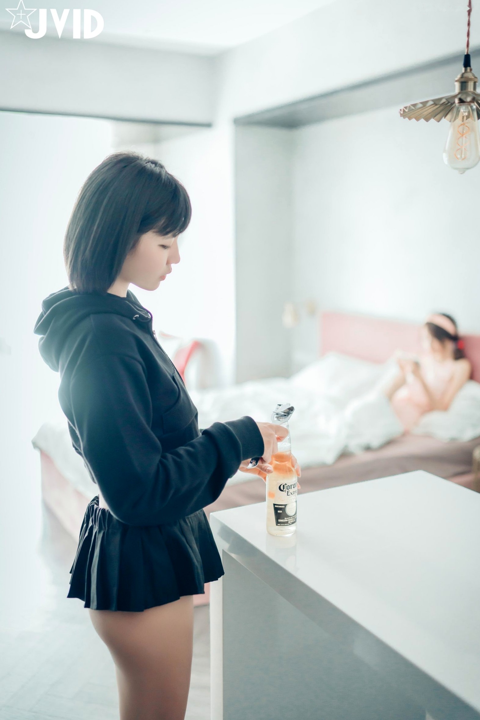 Gallery - JVID果寶寶与妍妍闺蜜私房大片：清新唯美双生花，展现治愈系极品尤物的曼妙身姿与极致性感诱惑JVID性感诱惑尤物私房照大尺度 女神私房照_秀色女神 - image 3